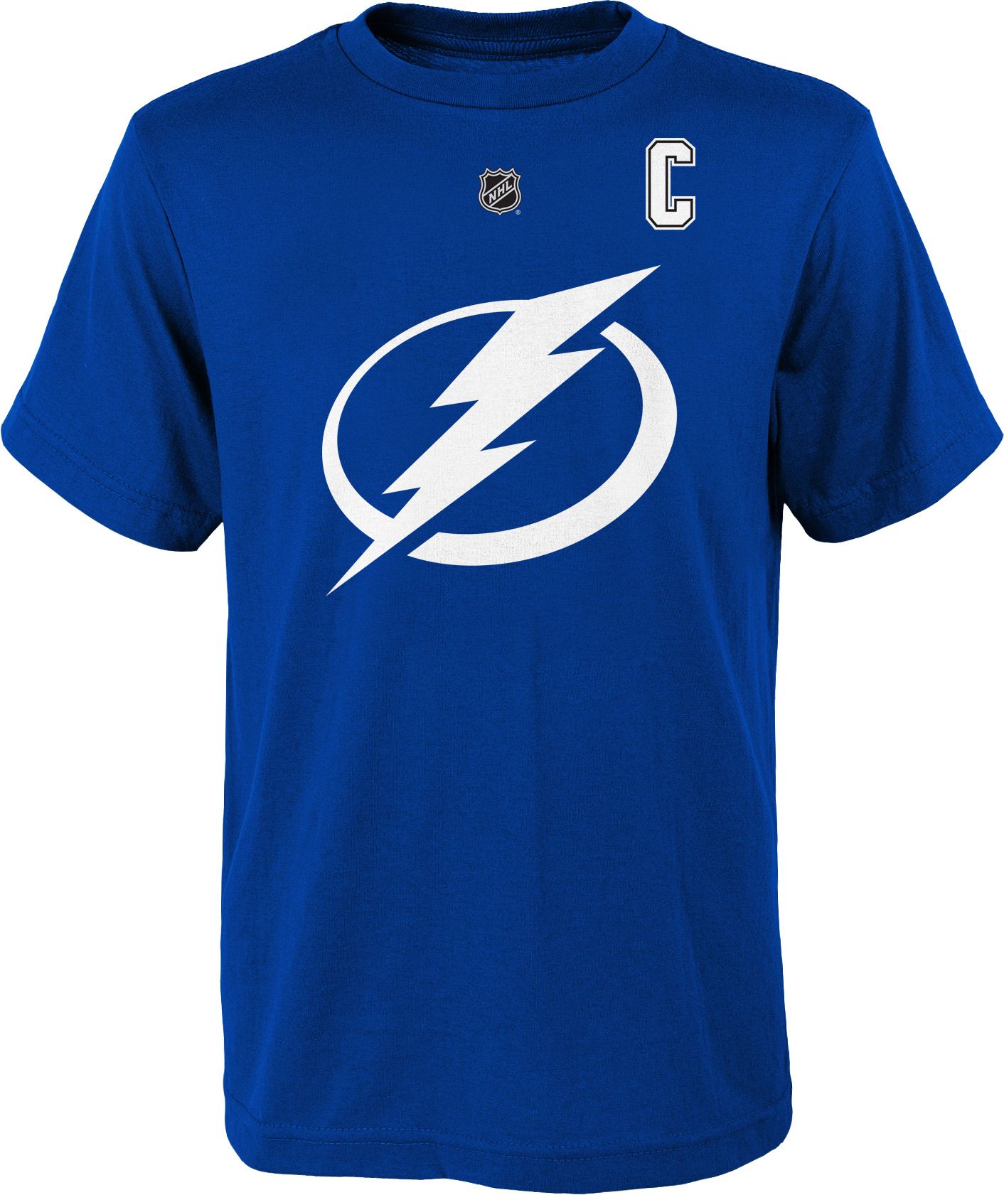 NHL Youth Tampa Bay Lightning Steven Stamkos #91 Blue T-Shirt