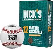 DICK'S Sporting Goods Leather Baseballs - 12 Pack product image