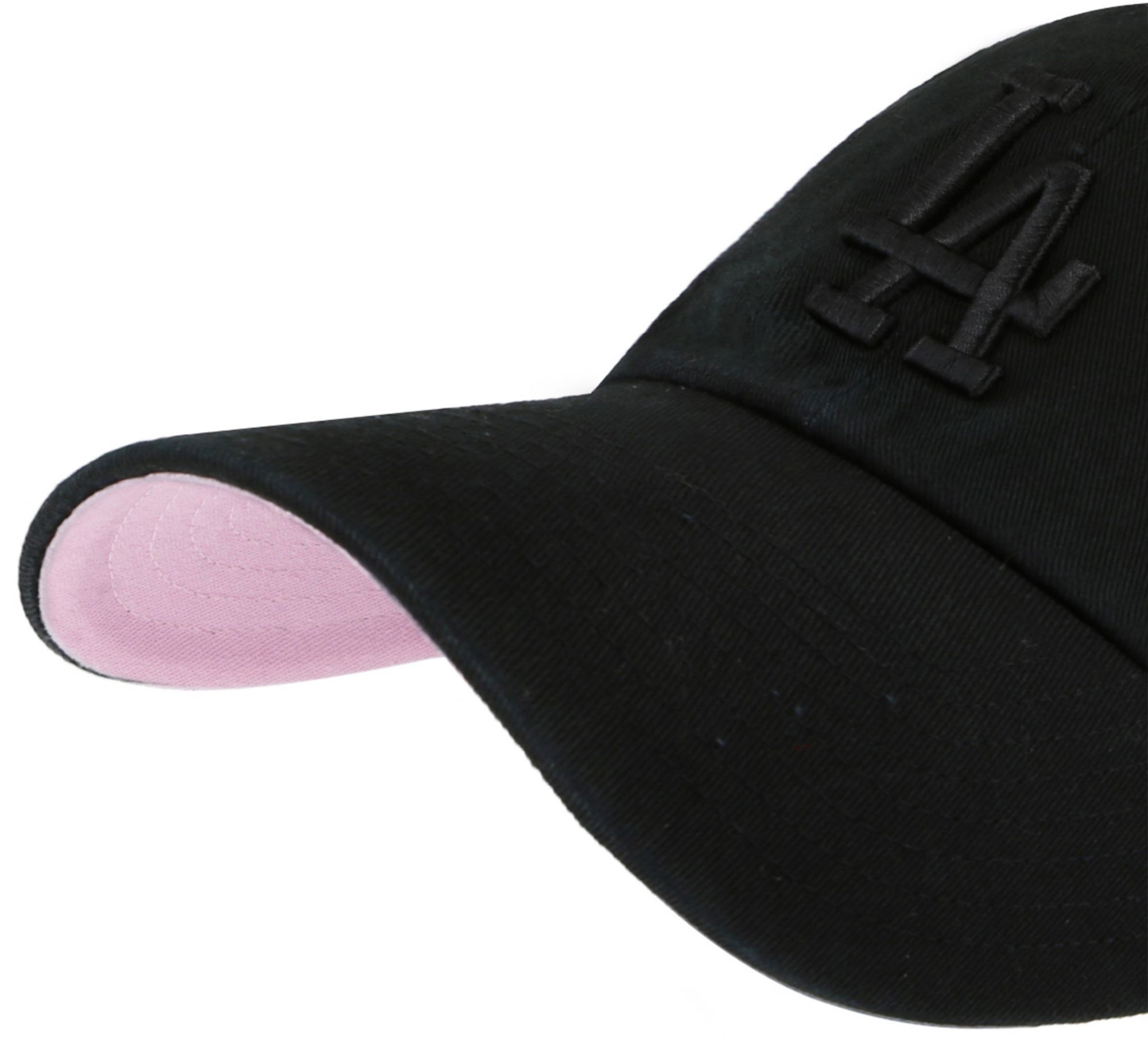 '47 Men's Los Angeles Dodgers Black Ballpark '47 Clean Up Adjustable Hat product image