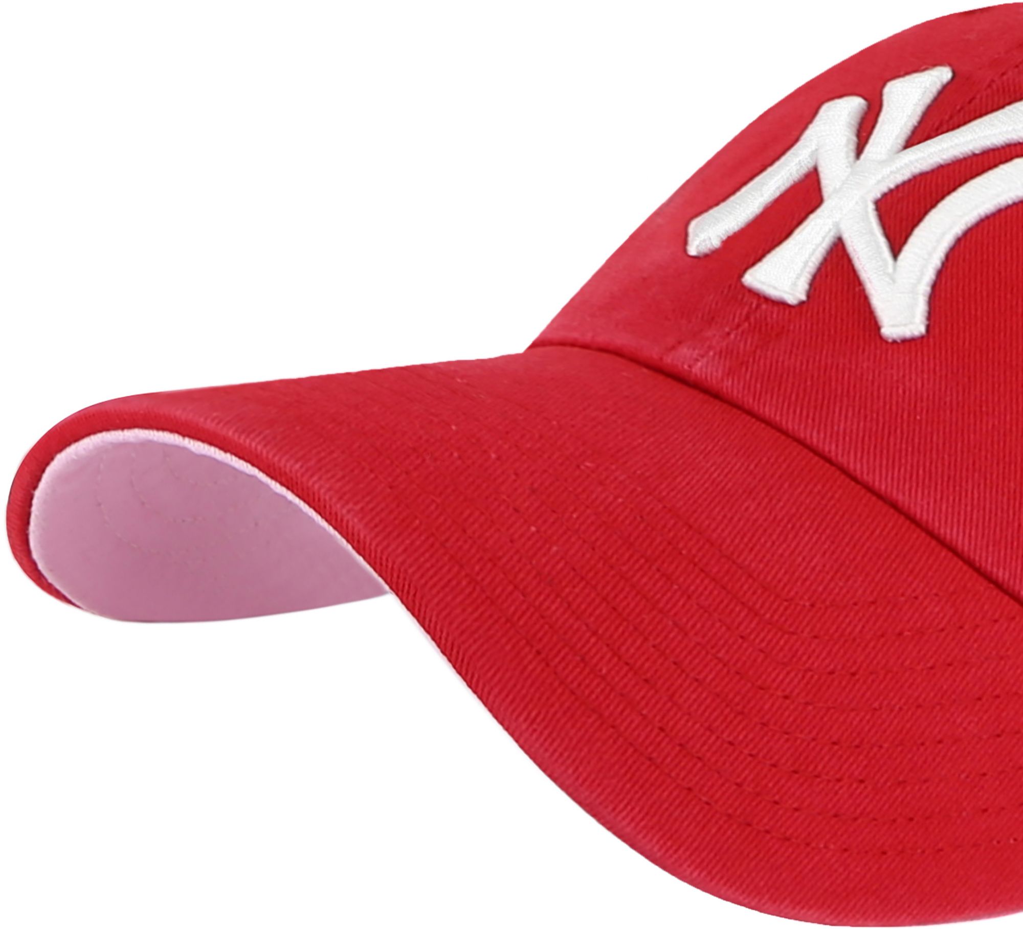 '47 Adult New York Yankees Red Ballpark Clean Up Adjustable Hat product image