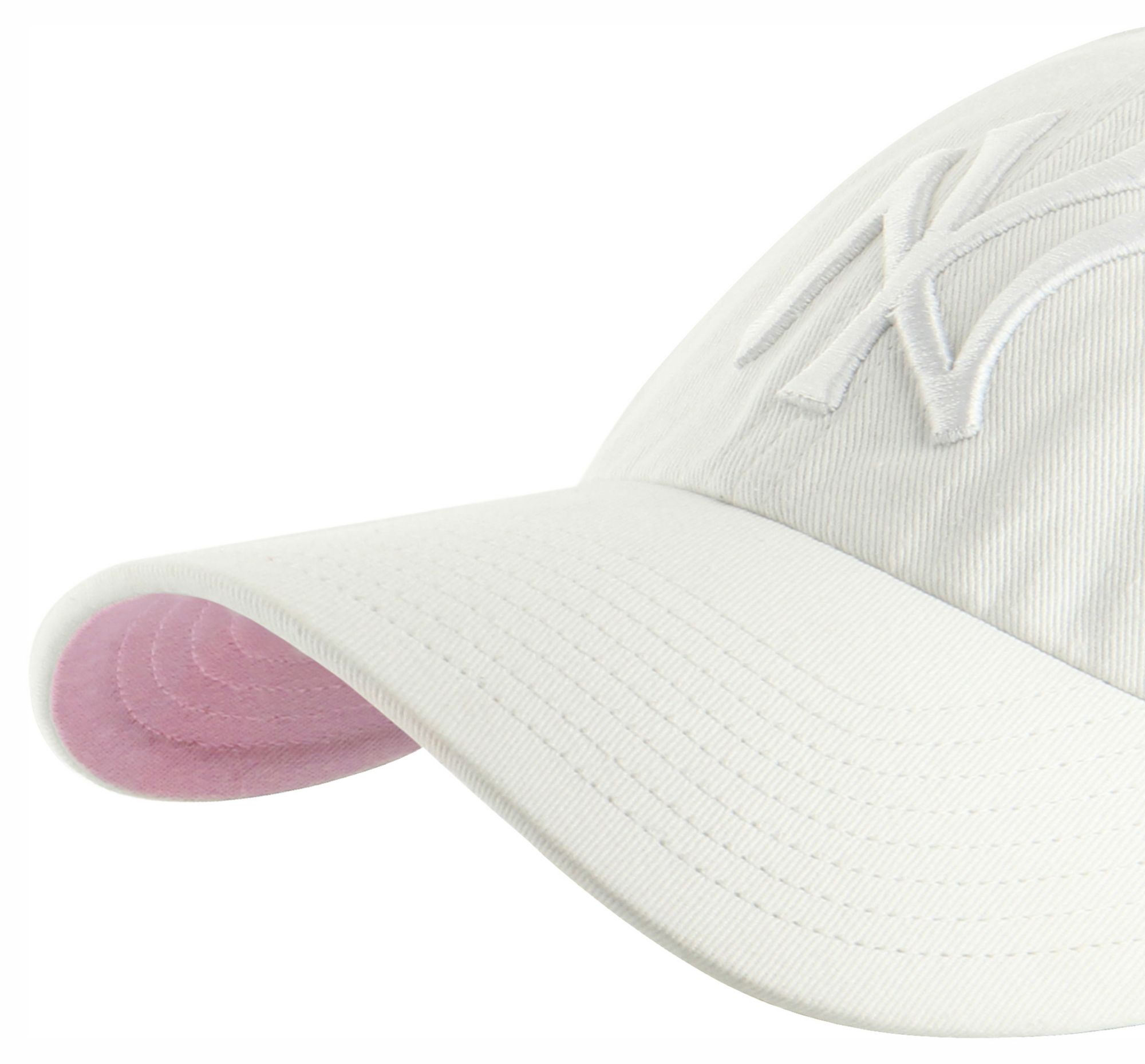 '47 Adult New York Yankees White Ballpark Clean Up Adjustable Hat product image