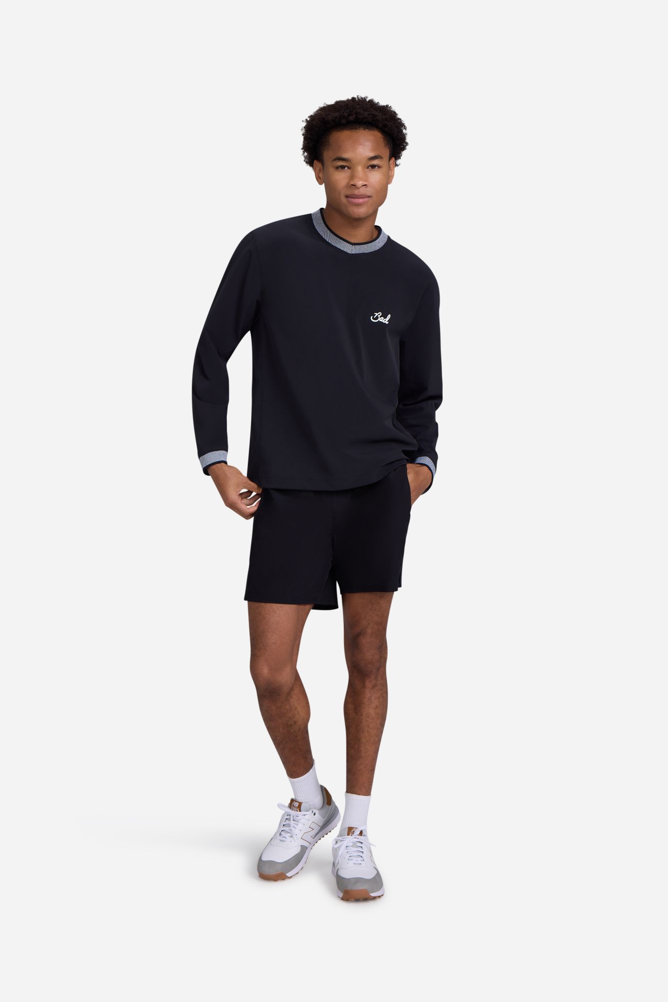 Bad Birdie Men's Bad Elements Kinetic Windbreaker Golf Pullover product image