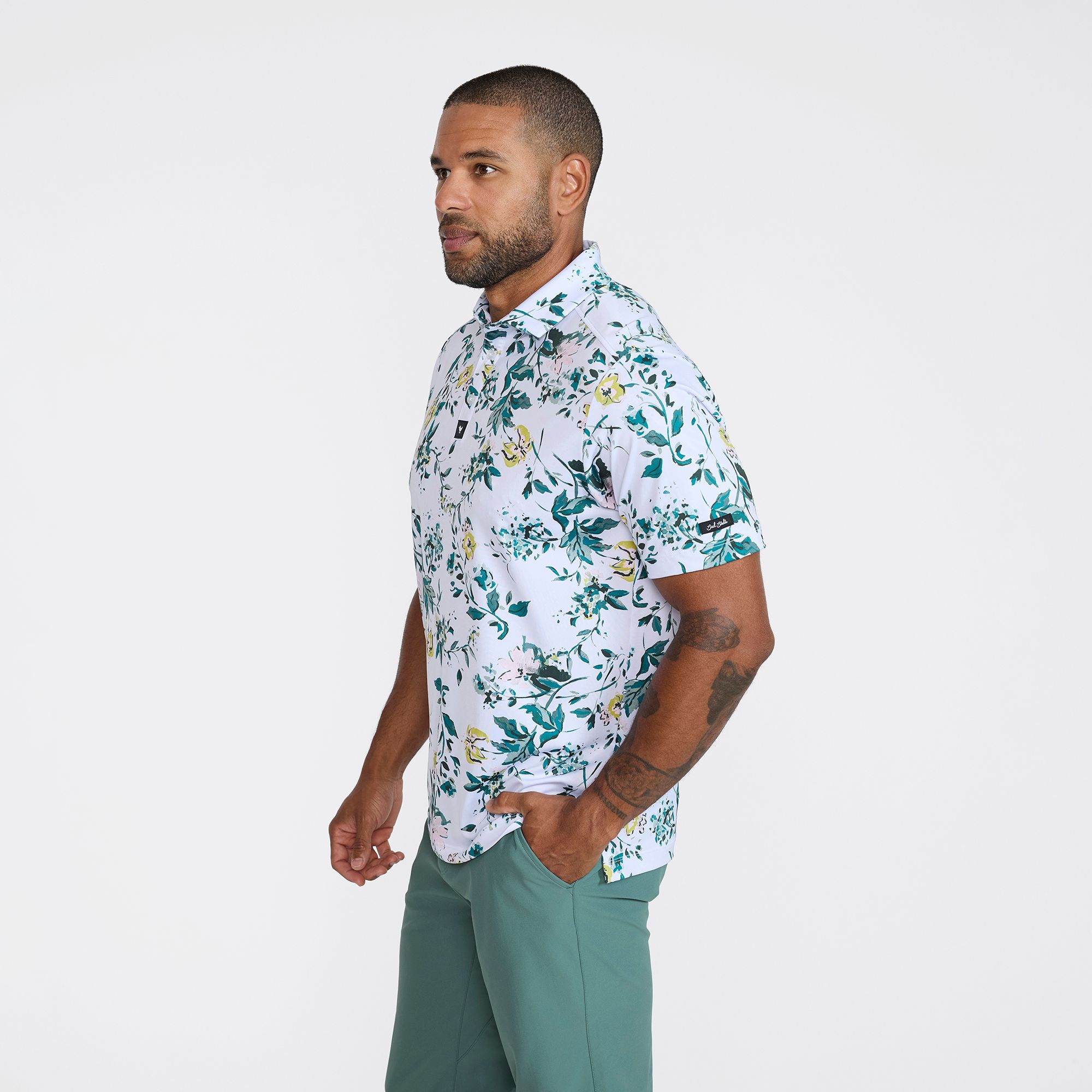 Bad Birdie Men's Poetic Justice Core Performance Golf Polo product image