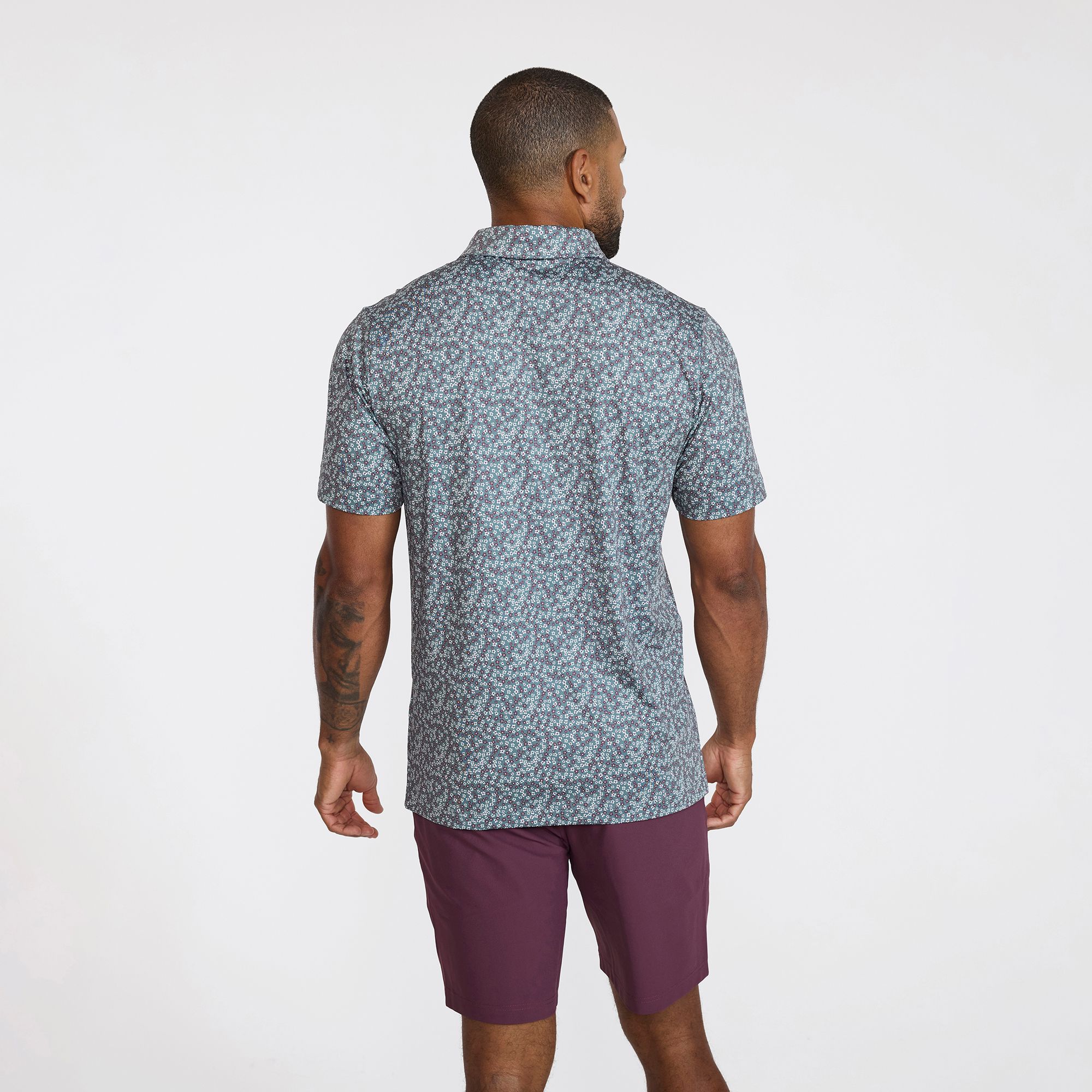 Bad Birdie Men's Ditsy Down Golf Polo product image