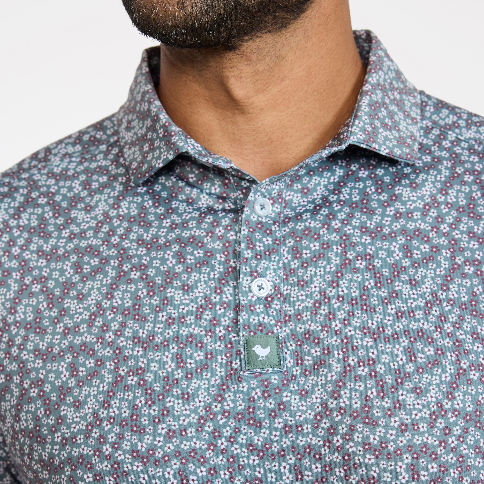 Bad Birdie Men's Ditsy Down Golf Polo product image