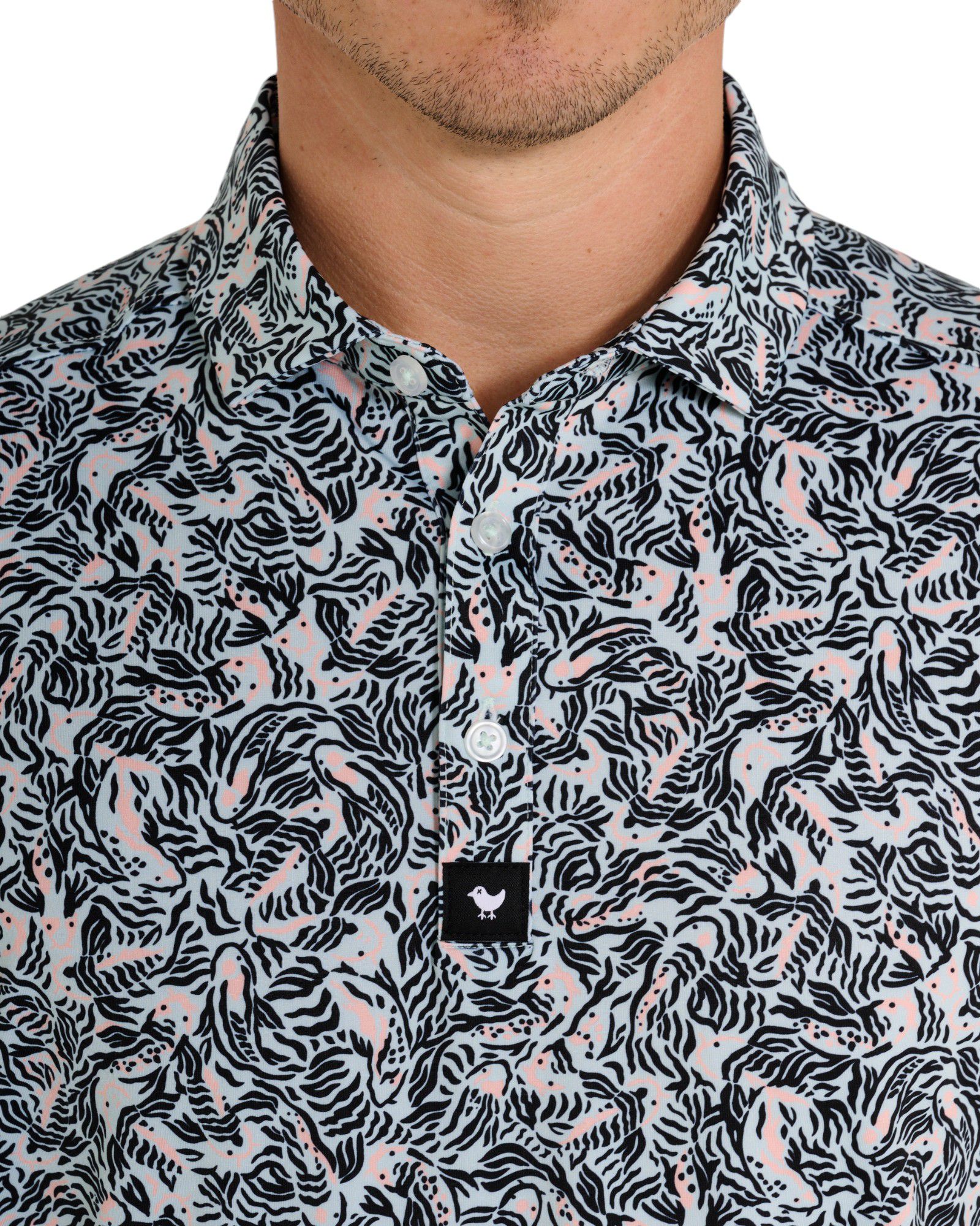 Bad Birdie Men's Koi Koi Golf Polo product image