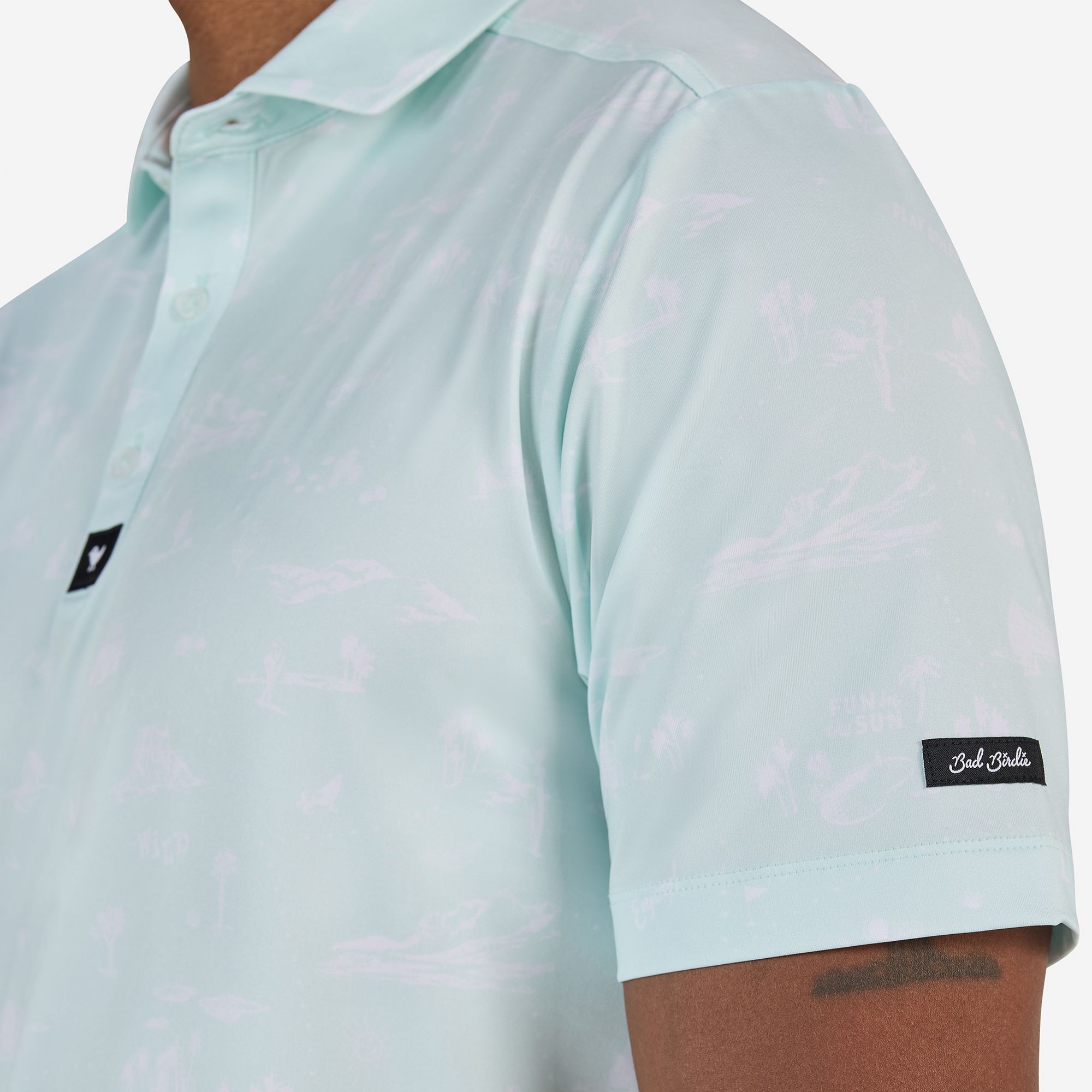 Bad Birdie Men's Southwest Loop Golf Polo product image