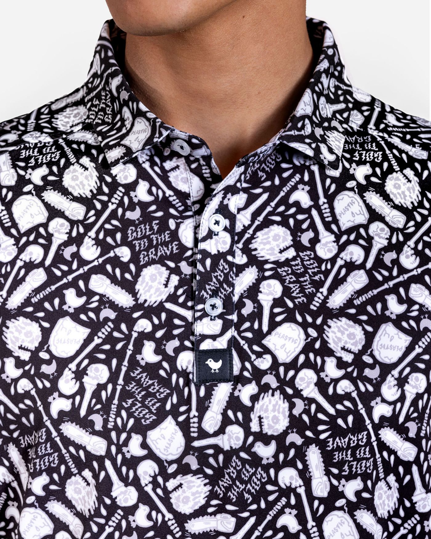 Bad polo shirt x clearance