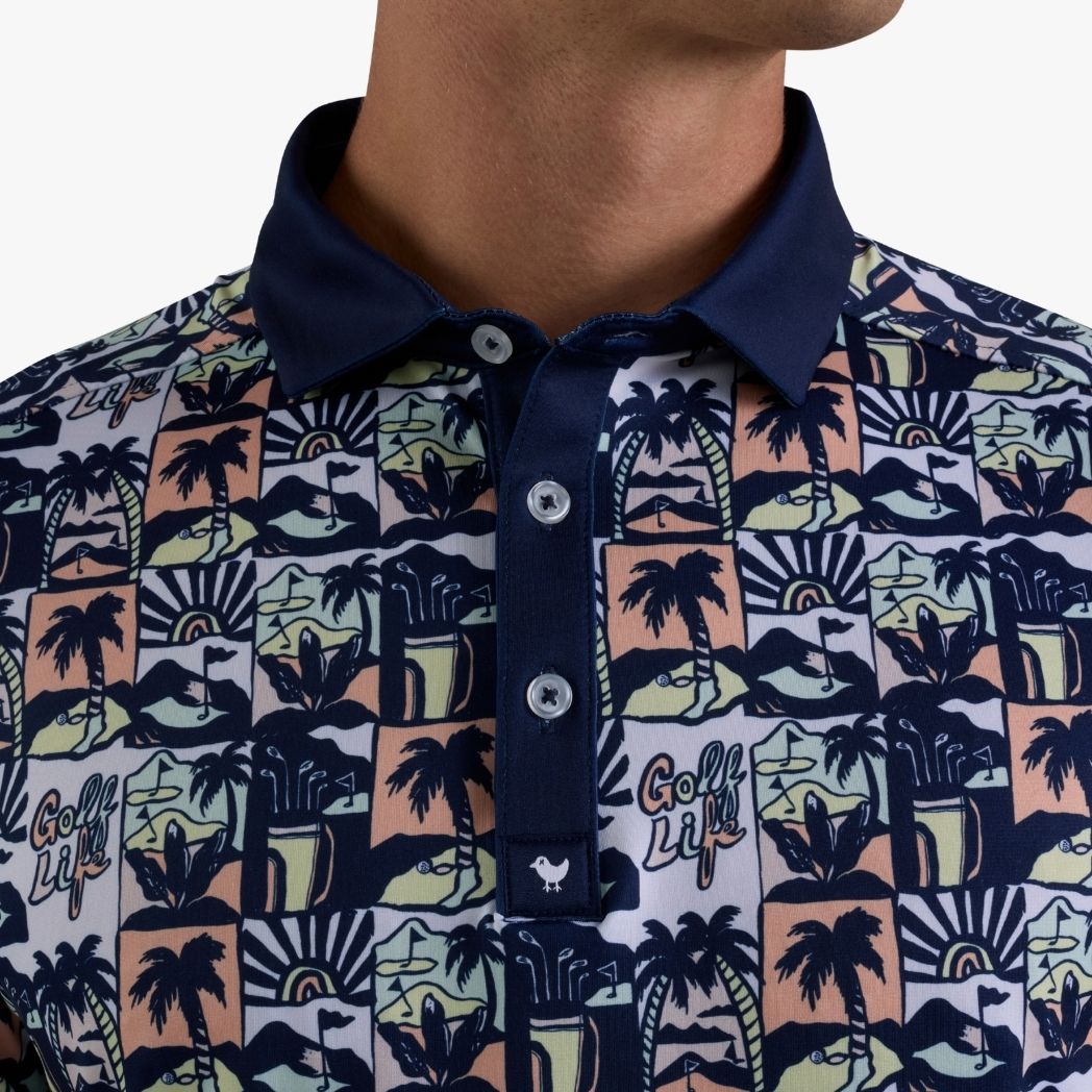 Bad Birdie Men's Golf, Please Core Performance Golf Polo product image