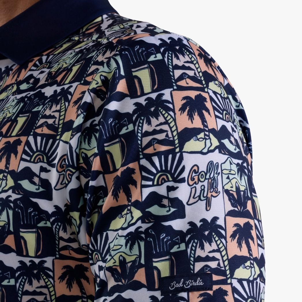 Bad Birdie Men's Golf, Please Core Performance Golf Polo product image