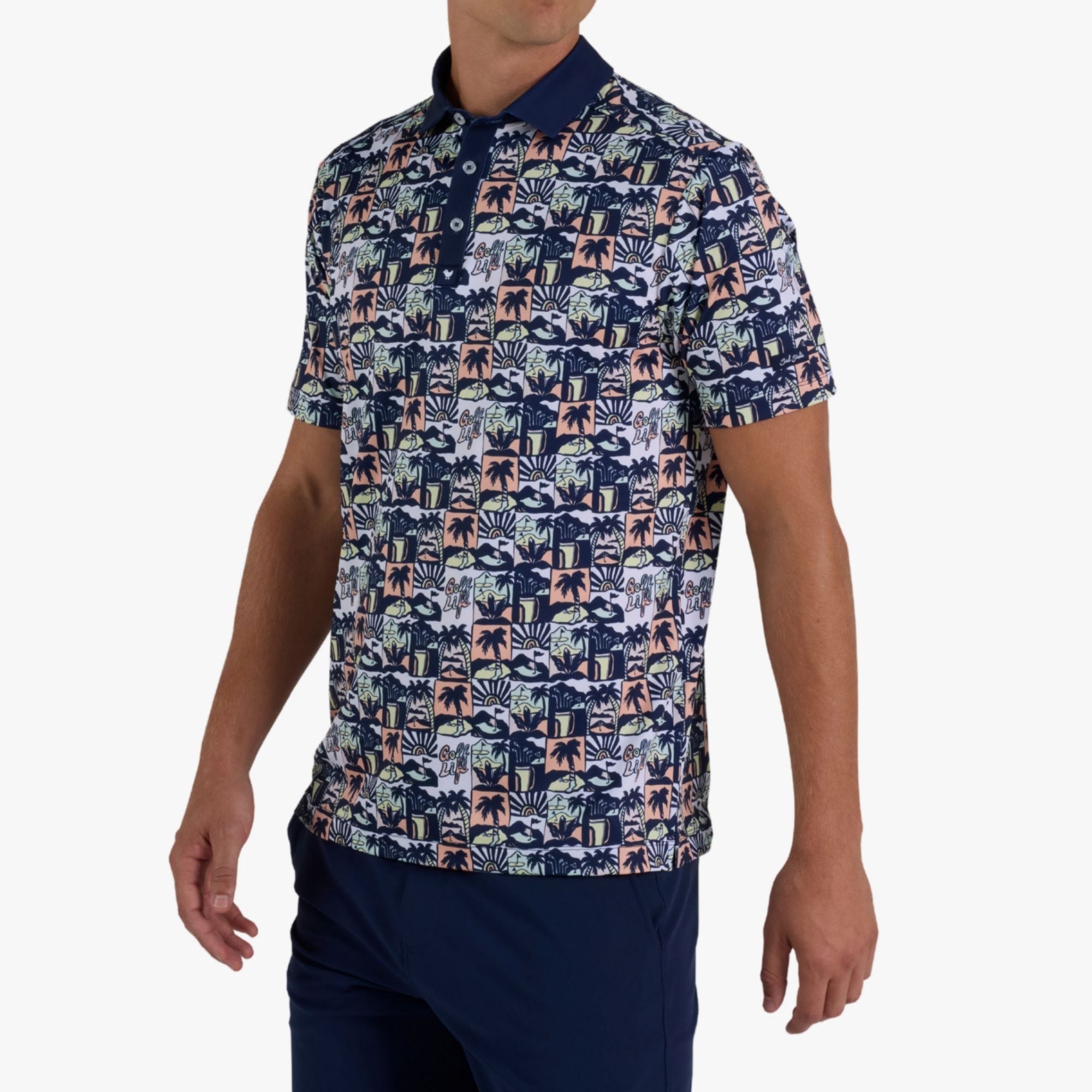 Bad Birdie Men's Golf, Please Core Performance Golf Polo product image