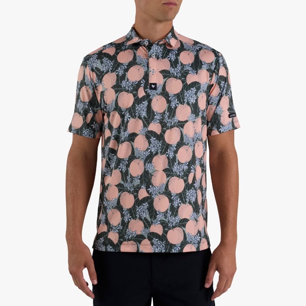 Bad Birdie Men's Orange You Glad Core Performance Golf Polo product image