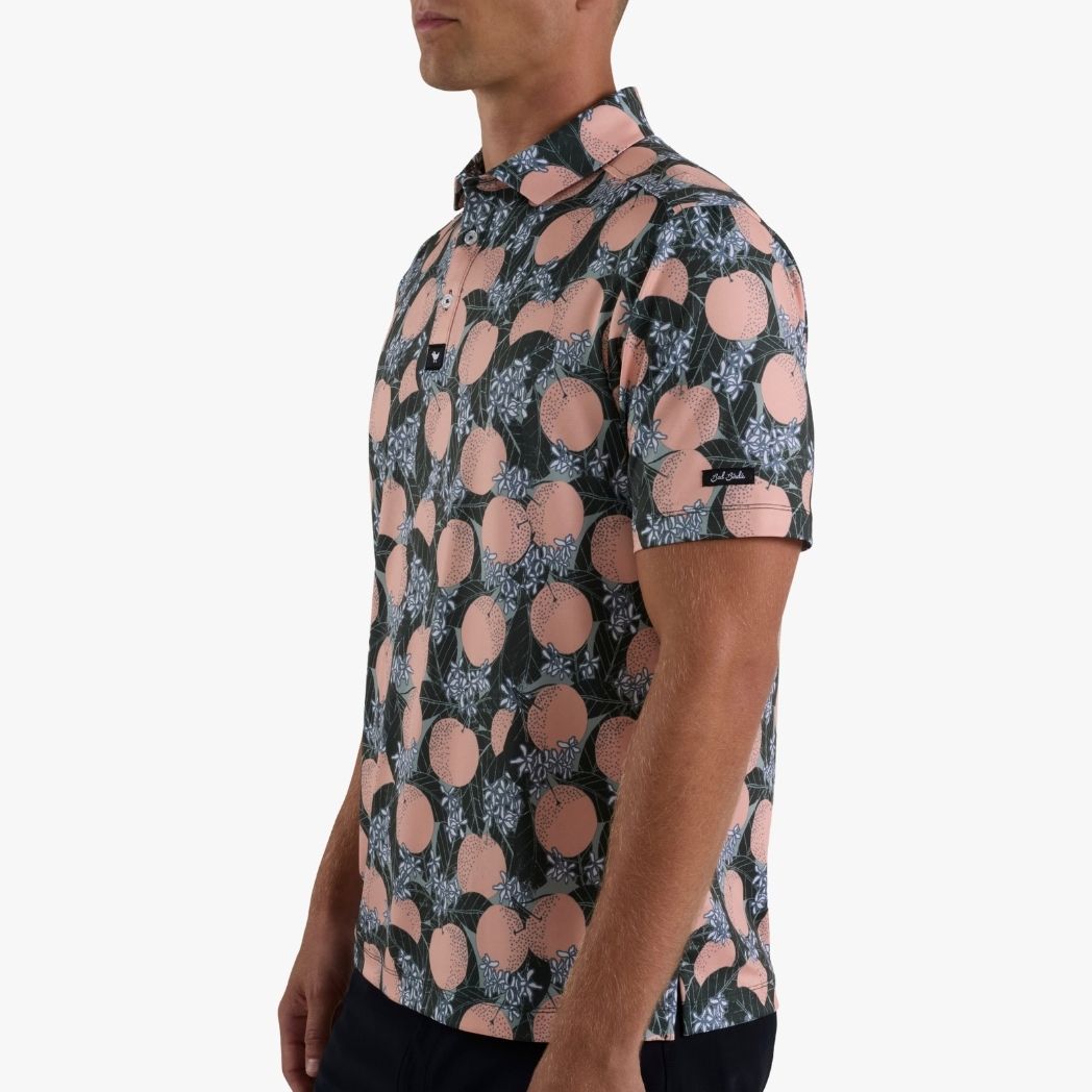 Bad Birdie Men's Orange You Glad Core Performance Golf Polo product image