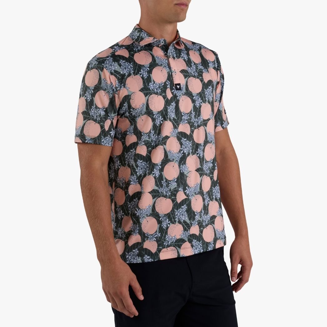 Bad Birdie Men's Orange You Glad Core Performance Golf Polo product image