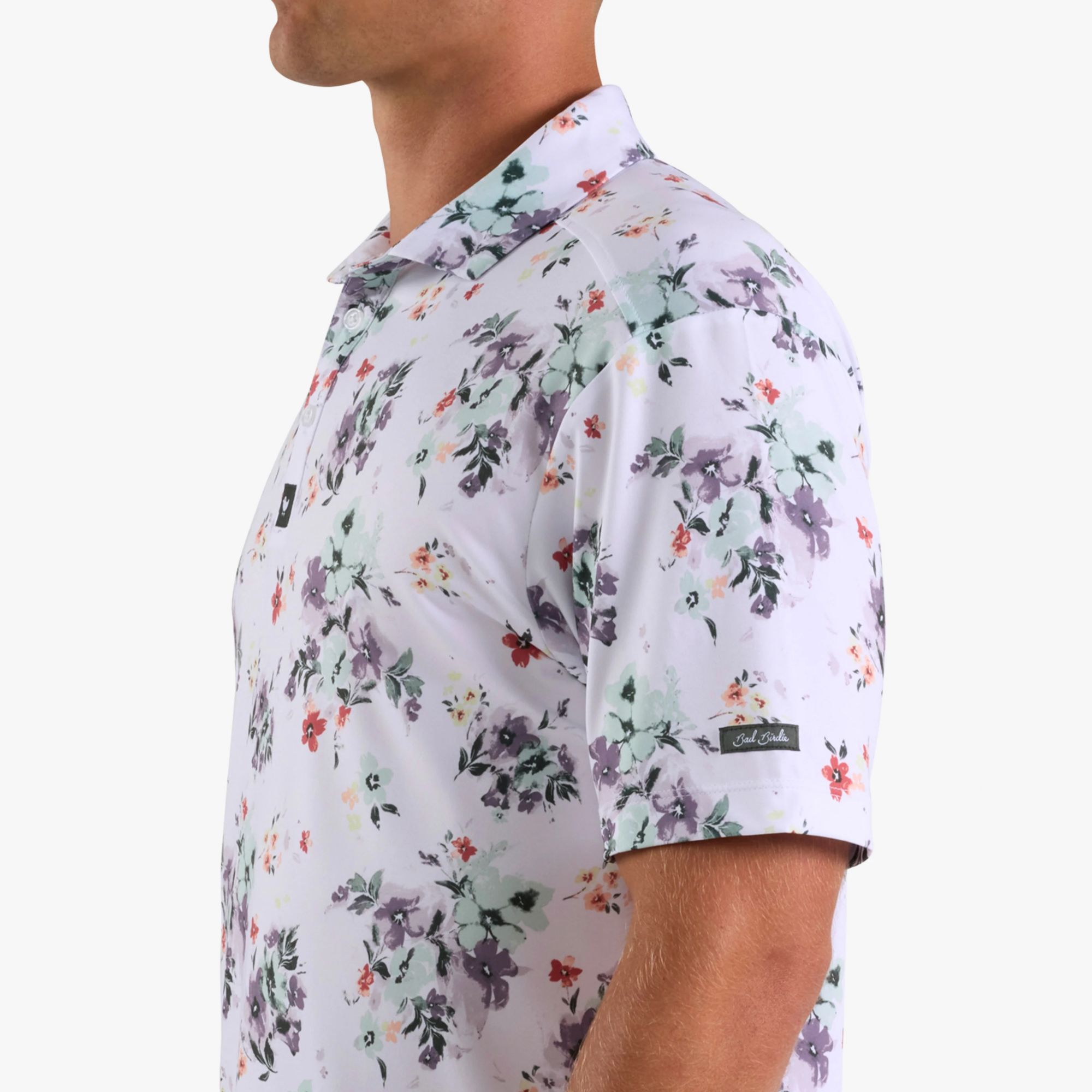 Bad Birdie Men's Don't Pick The Flowers Core Performance Golf Polo product image
