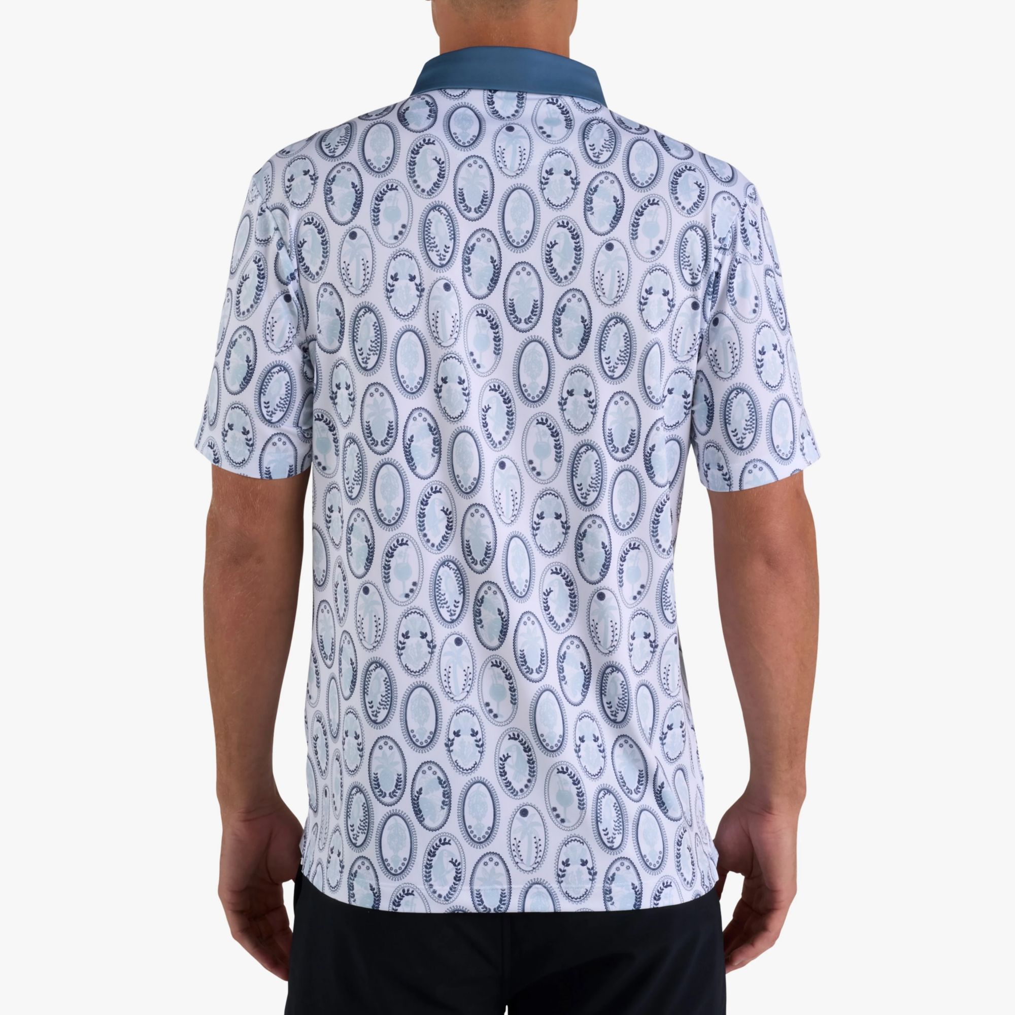 Bad Birdie Men's Club Coins Core Performance Golf Polo product image