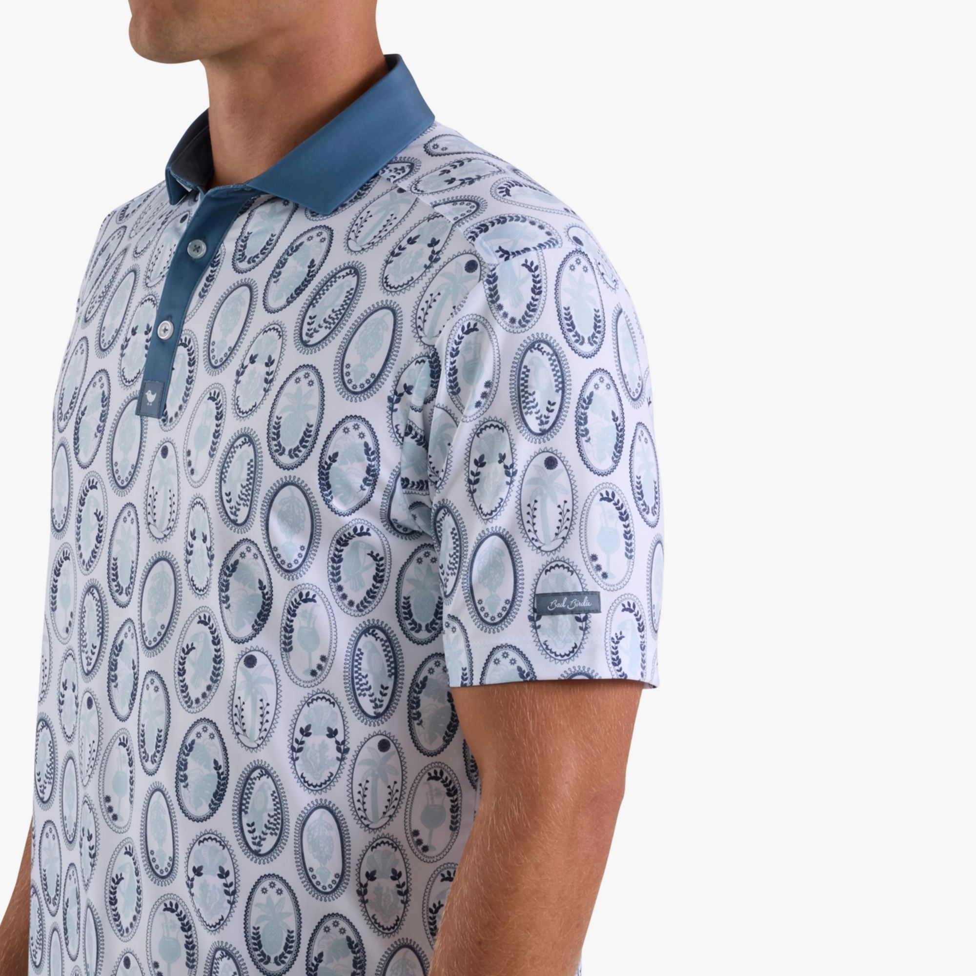 Bad Birdie Men's Club Coins Core Performance Golf Polo product image
