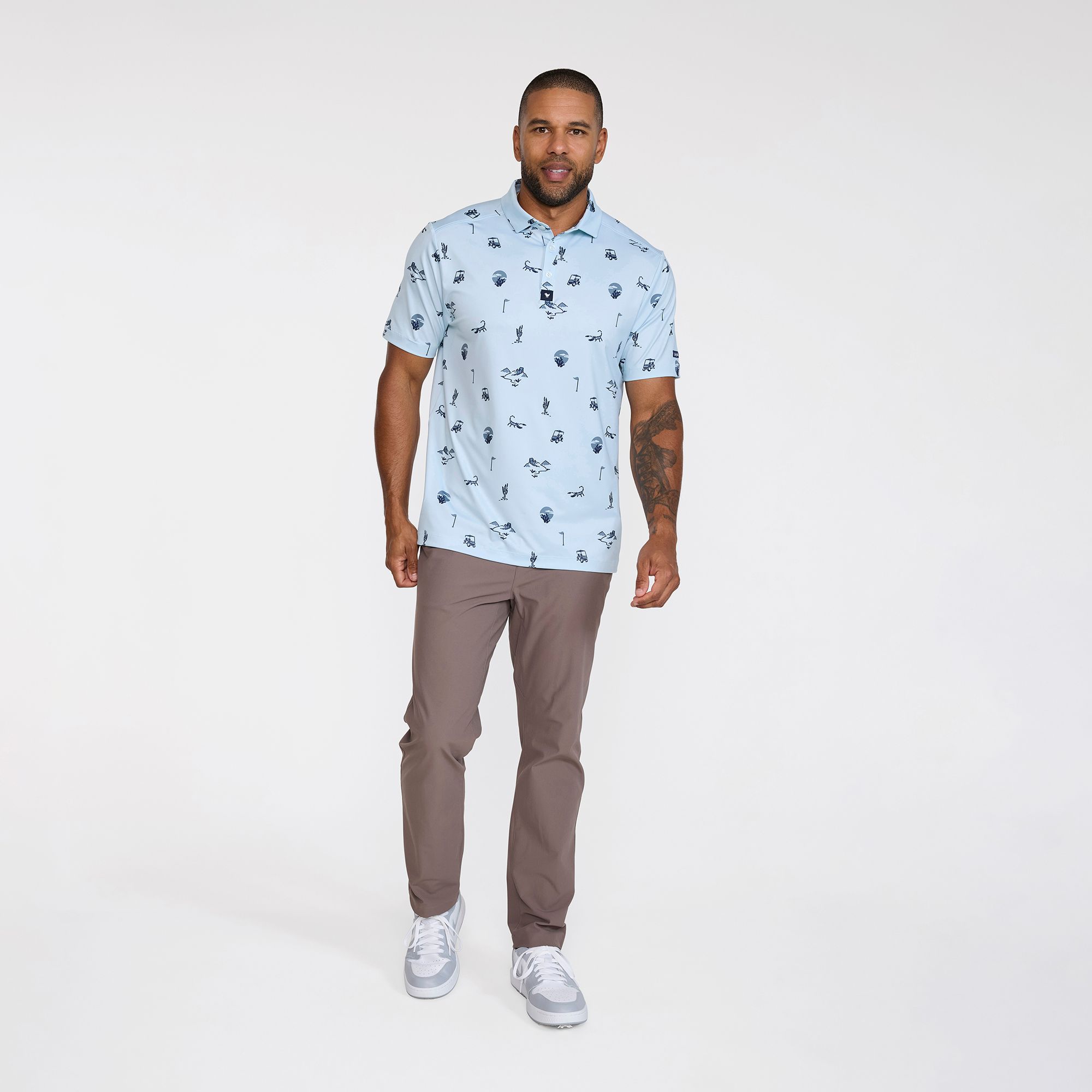 Bad Birdie Men's Desert Baddies Core Performance Golf Polo product image