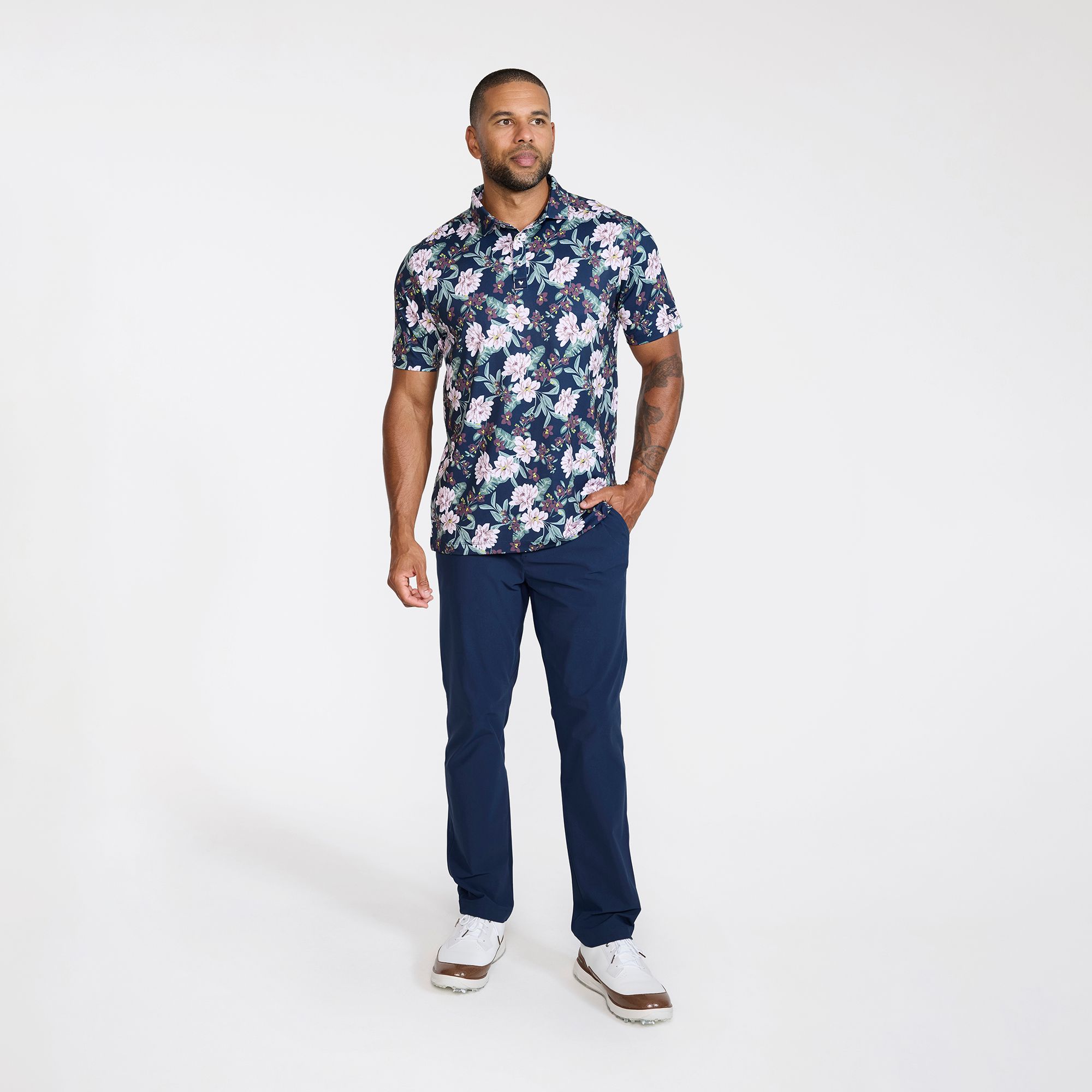 Bad Birdie Men's This Buds For You Core Performance Golf Polo product image