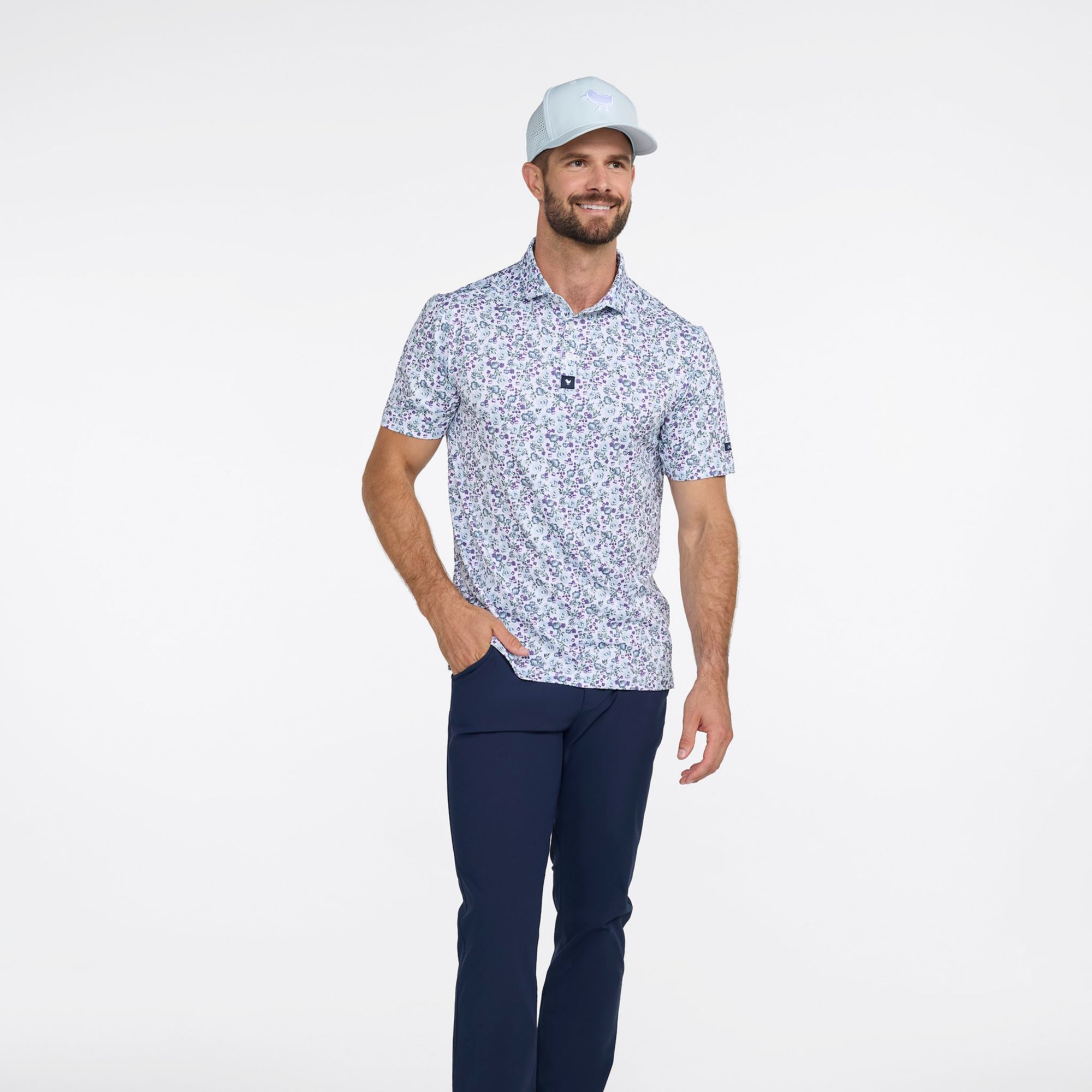 Bad Birdie Men's Lush Out Core Performance Golf Polo product image