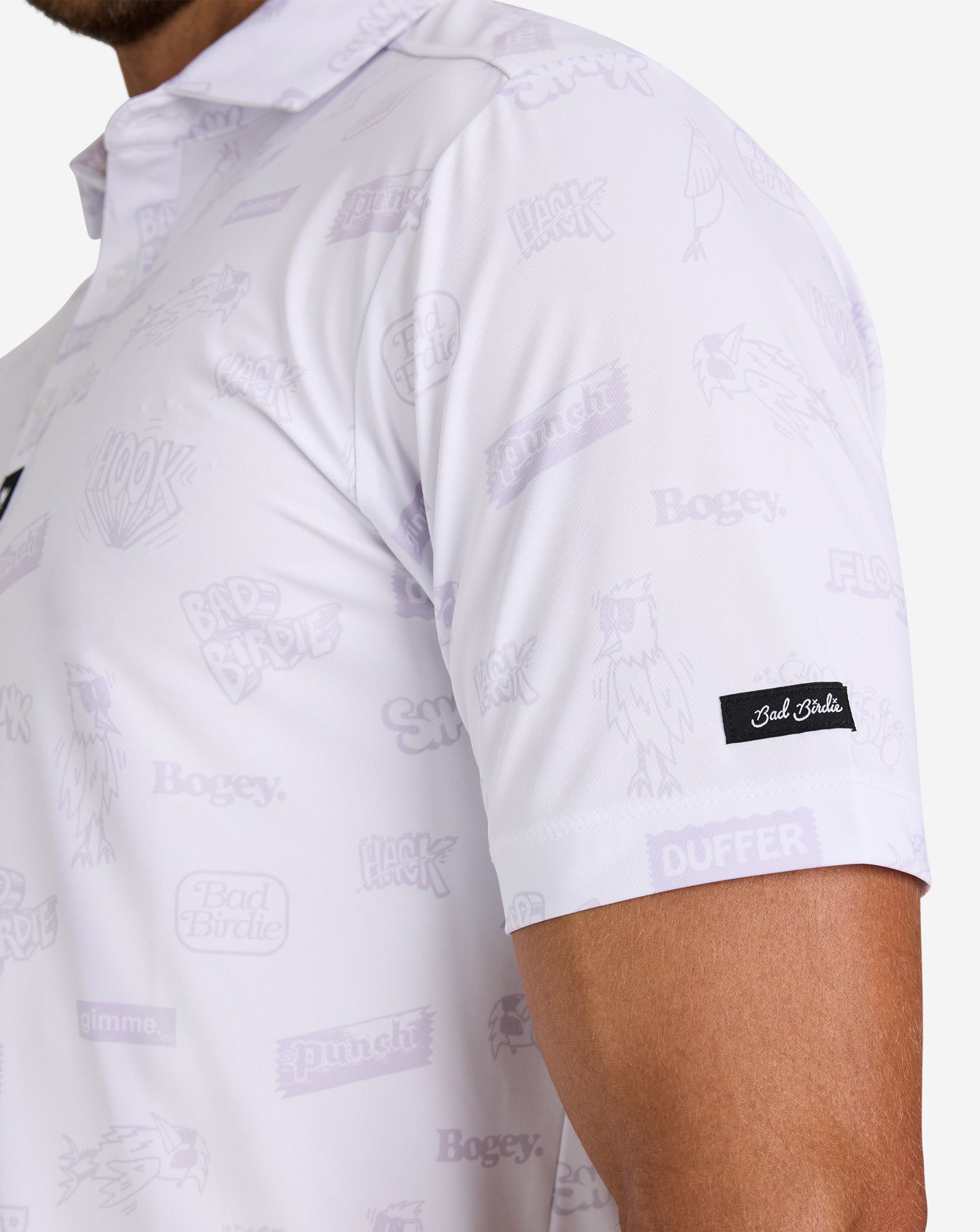 Bad Birdie Men's Duffers Delight Core Performance Golf Polo product image