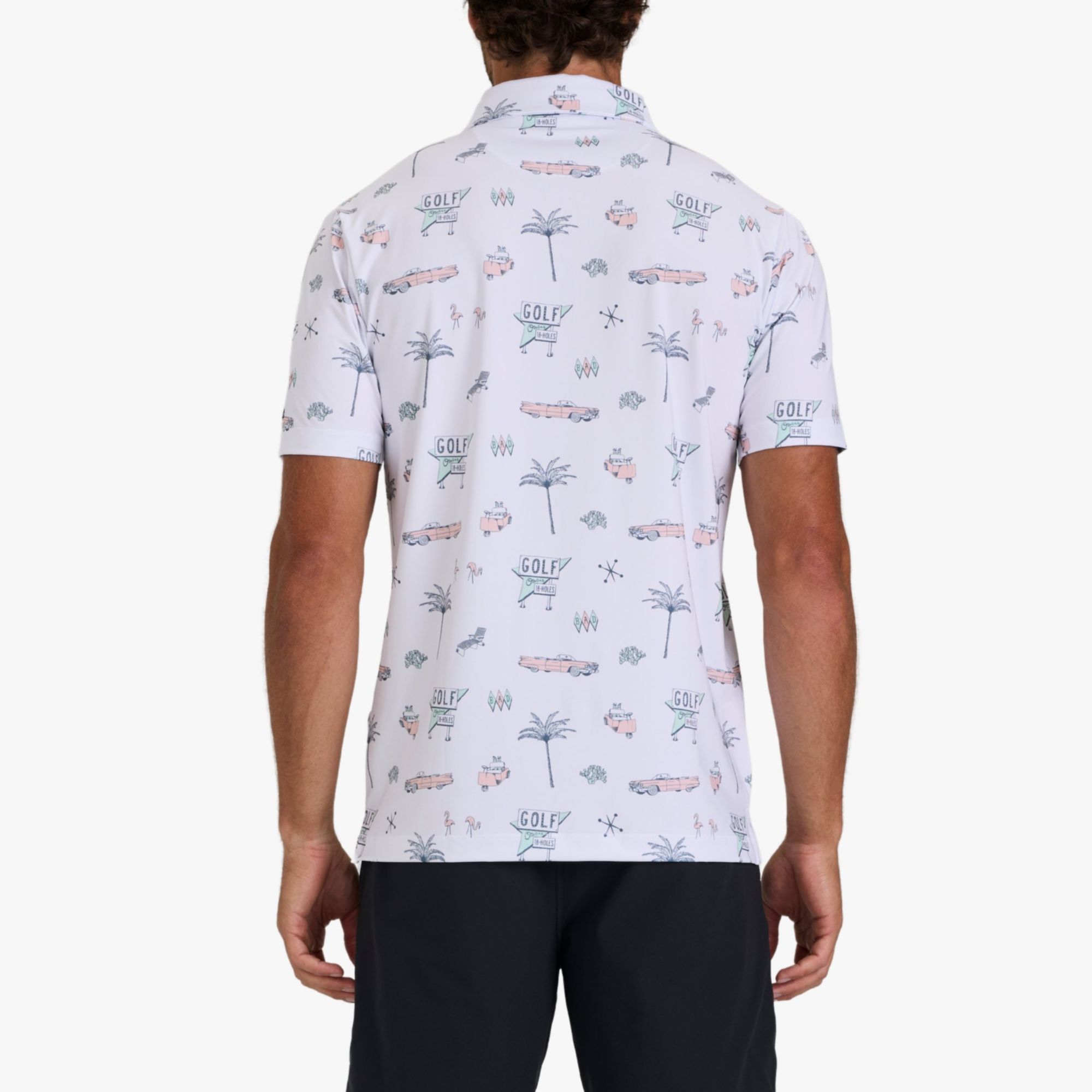 Bad Birdie Men's Swing Royale Core Performance Golf Polo product image