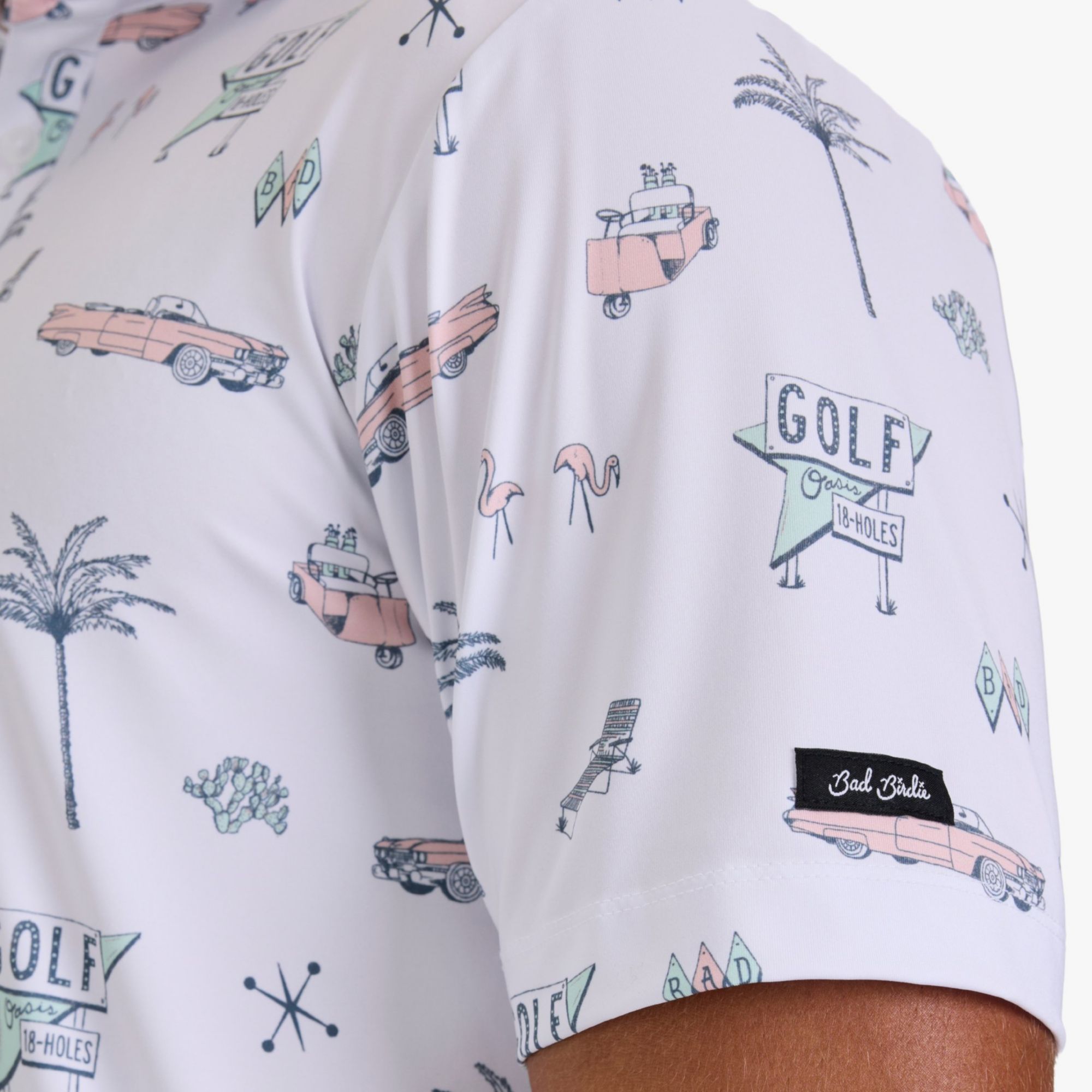 Bad Birdie Men's Swing Royale Core Performance Golf Polo product image