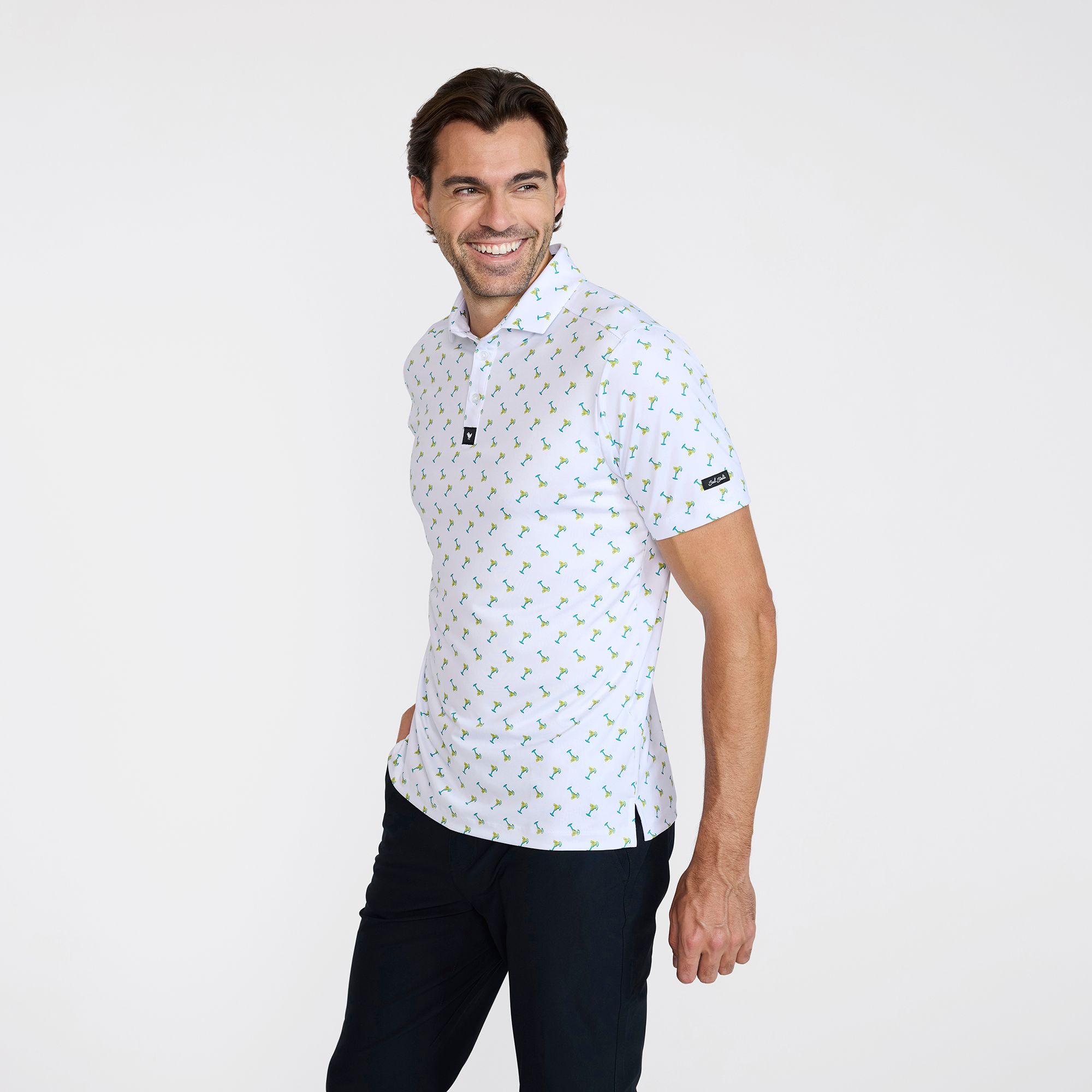 Bad Birdie Men's Paging Dr. Marg Core Performance Golf Polo product image