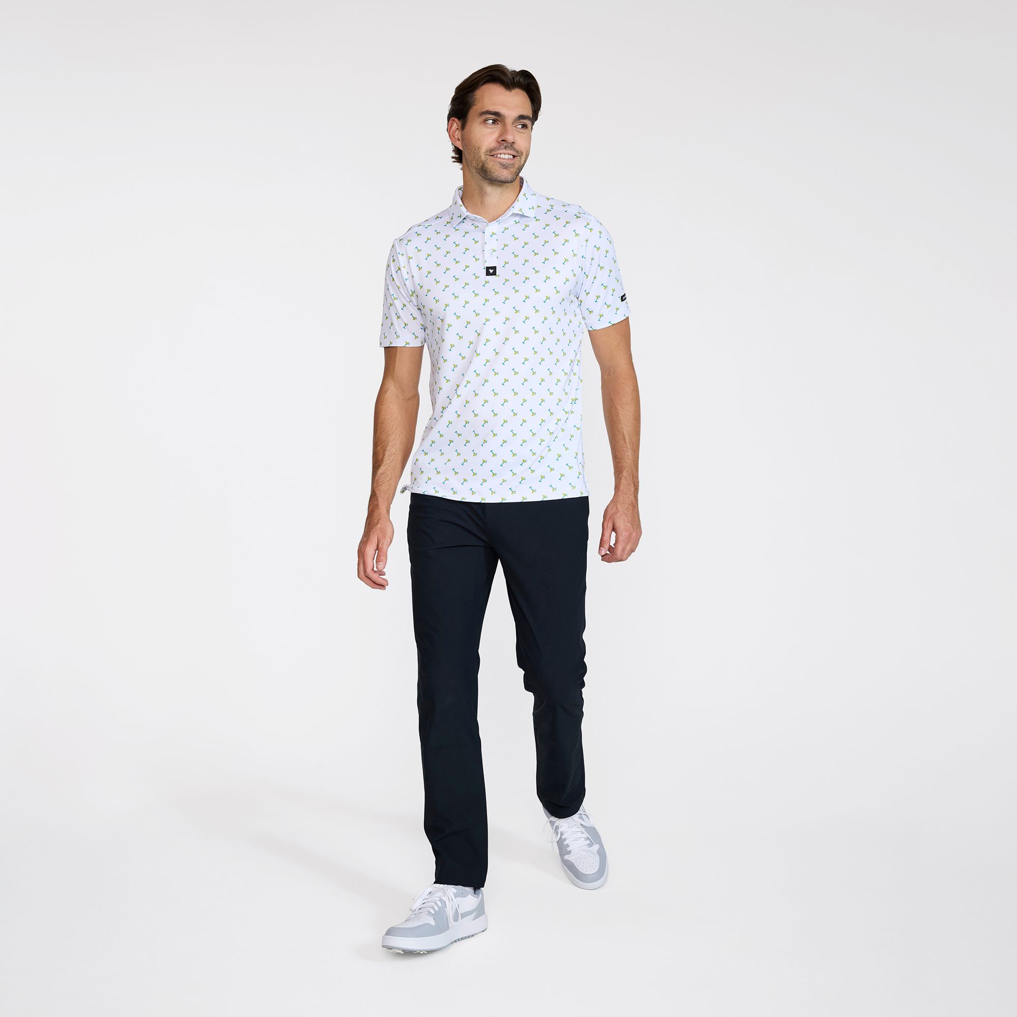 Bad Birdie Men's Paging Dr. Marg Core Performance Golf Polo product image