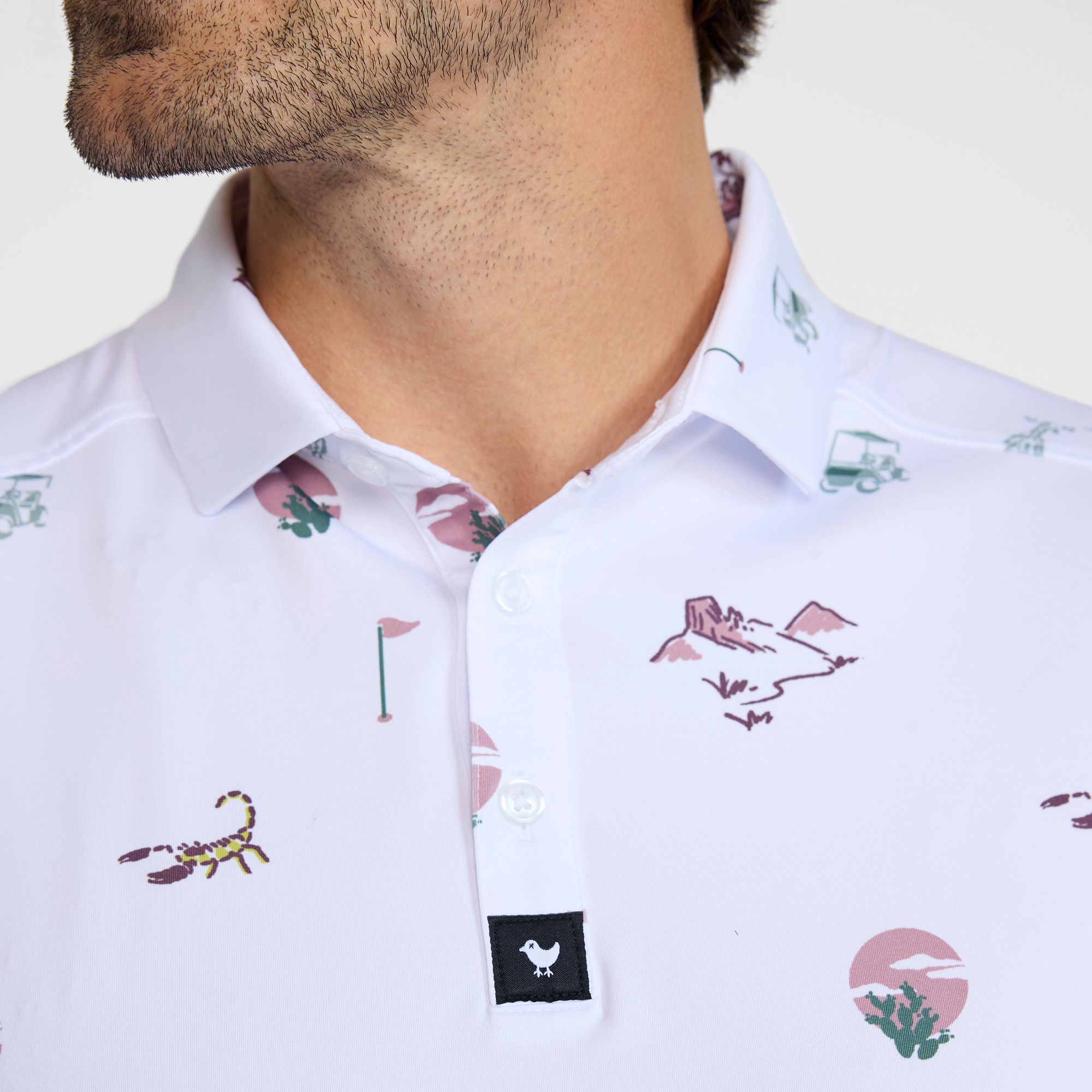 Bad Birdie Men's Desert Baddies Core Performance Golf Polo product image