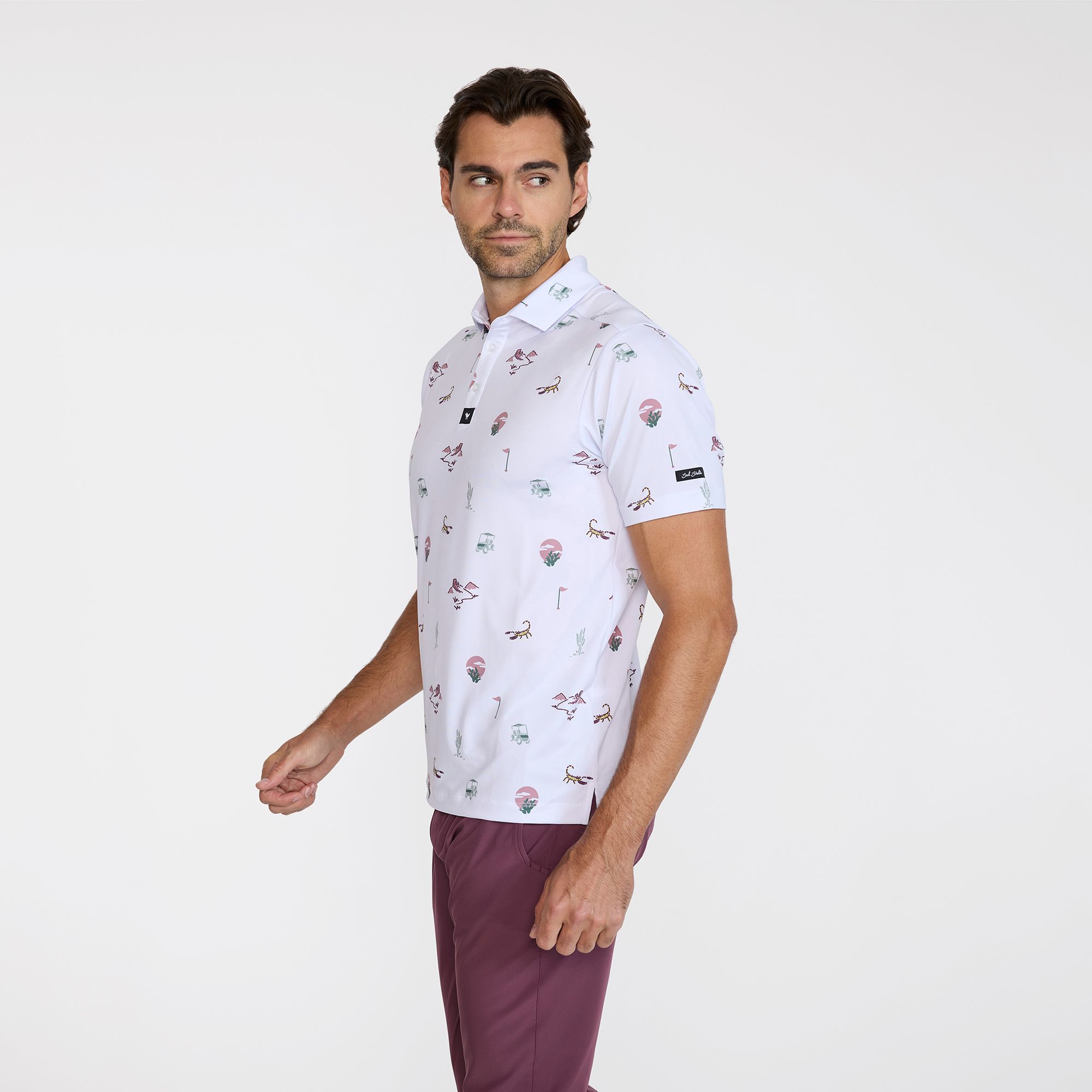 Bad Birdie Men's Desert Baddies Core Performance Golf Polo product image