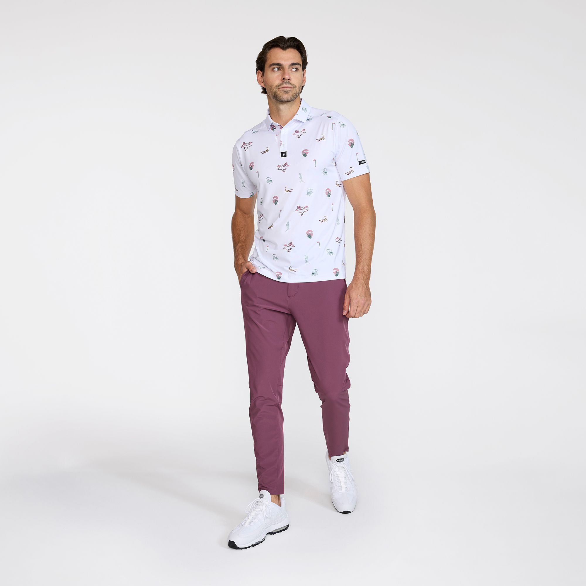 Bad Birdie Men's Desert Baddies Core Performance Golf Polo product image