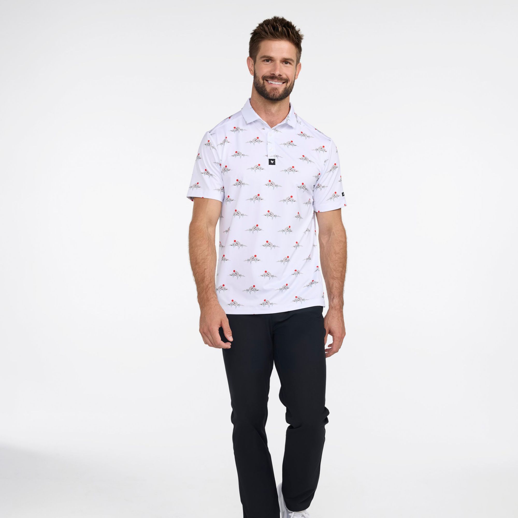 Bad Birdie Men's Desert Club Needed Core Performance Golf Polo product image