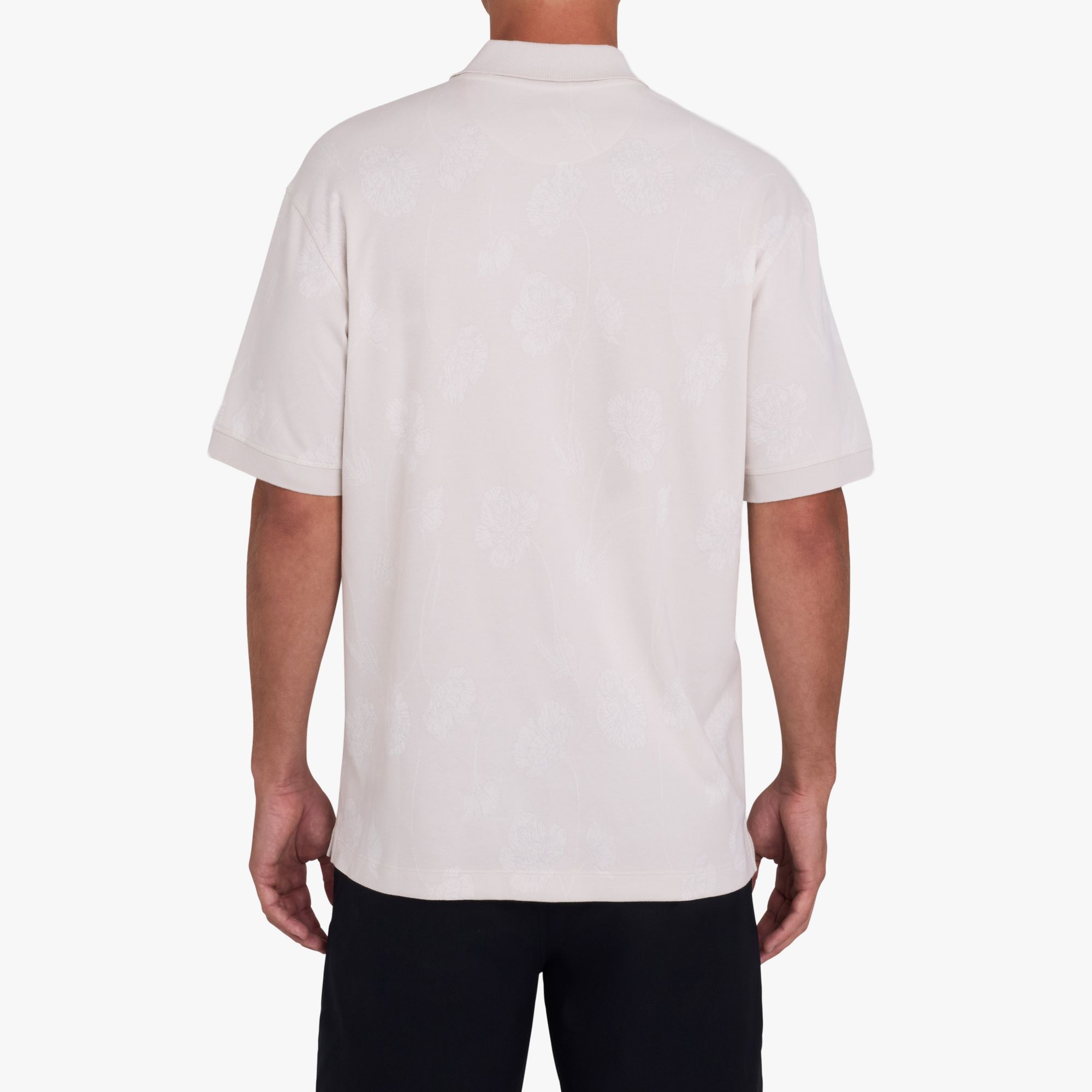 Bad Birdie Men's Bloom Me Away Jacquard Golf Polo product image