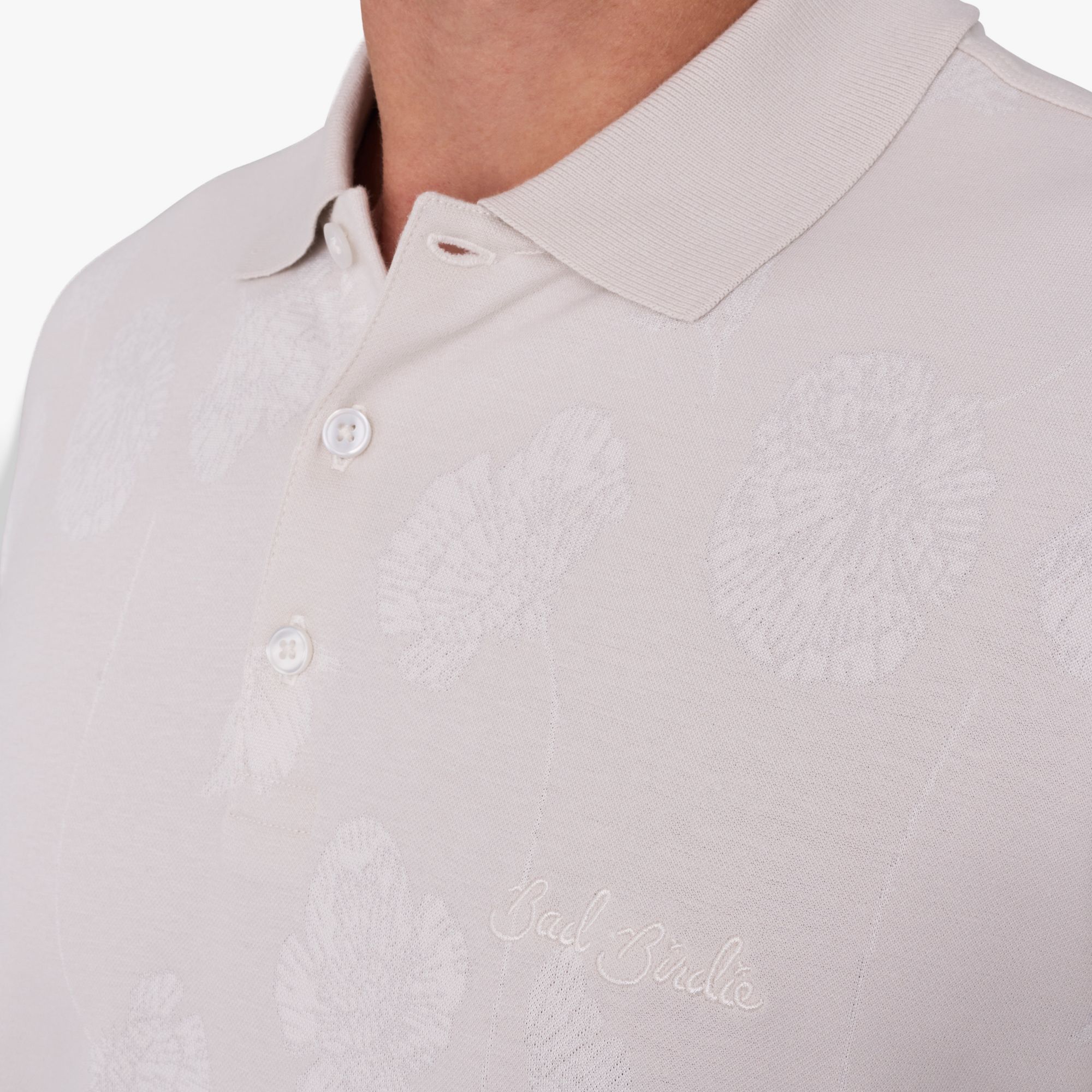 Bad Birdie Men's Bloom Me Away Jacquard Golf Polo product image