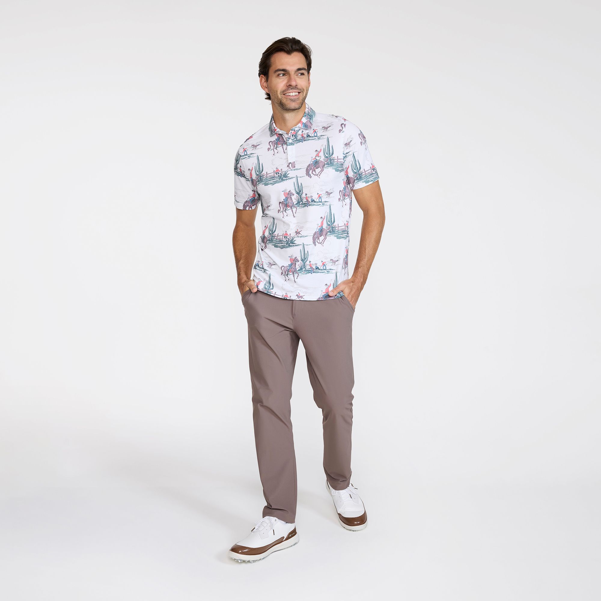Bad Birdie Men's Evolution Pique Golf Polo product image