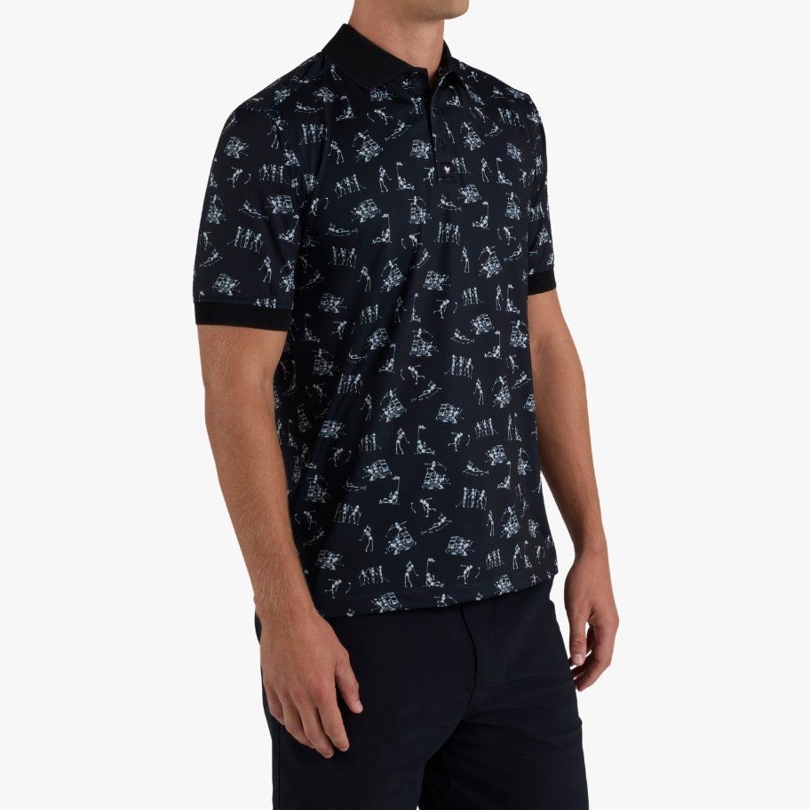 Bad Birdie Men's Evolution Ridge Performance Golf Polo product image