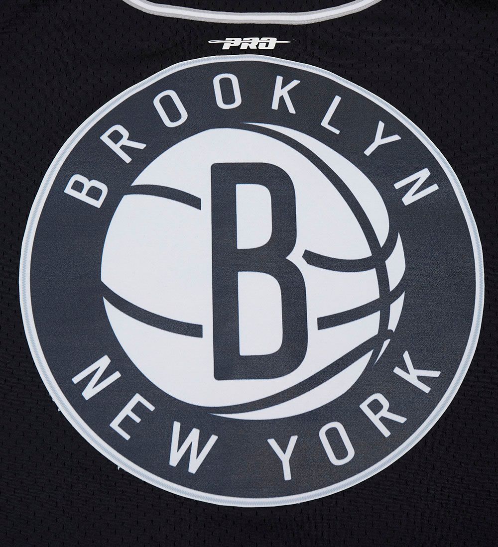 Pro Standard Men's Brooklyn Nets Grey Script Tail Mesh Jersey product image