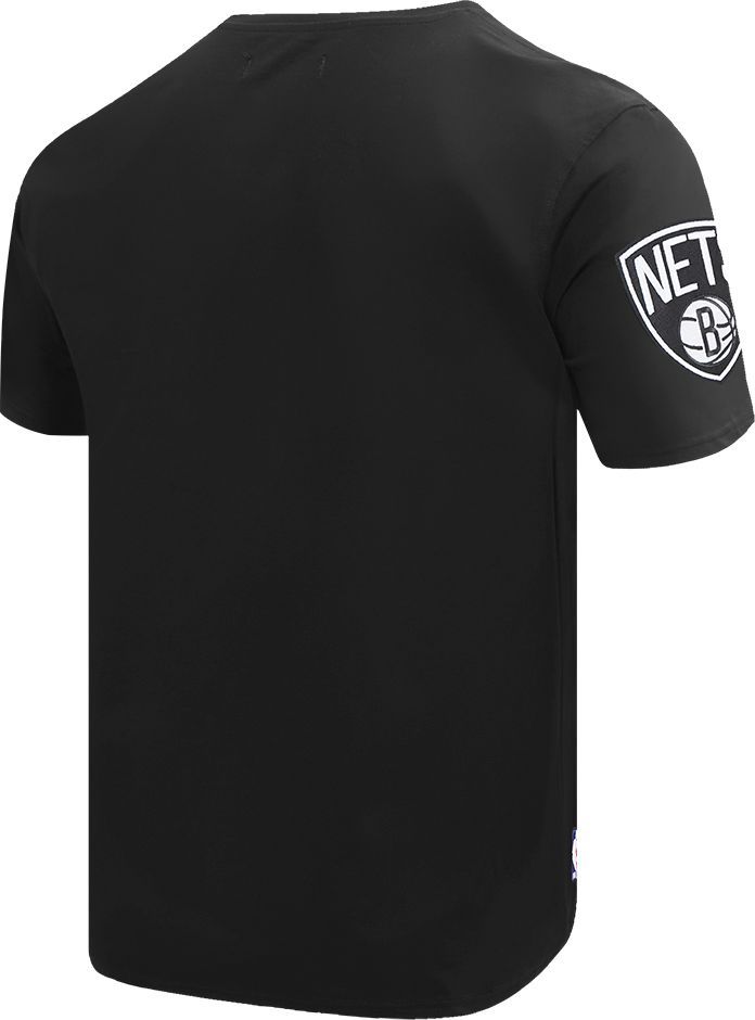 Pro Standard Men's Brooklyn Nets Black Old English T-Shirt product image