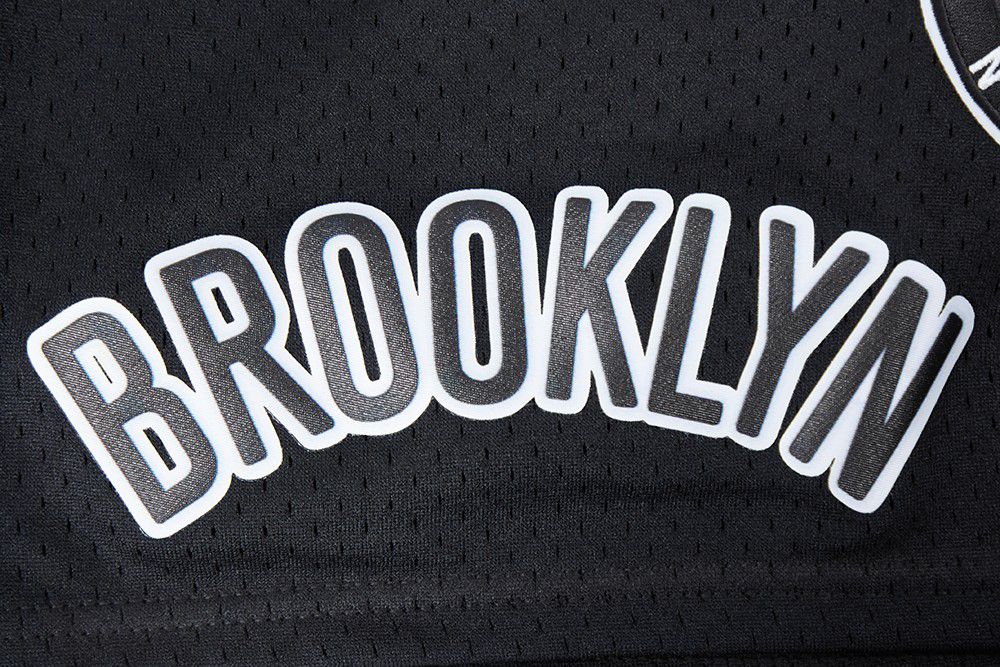 Pro Standard Men's Brooklyn Nets Black Classic Mesh Shorts product image