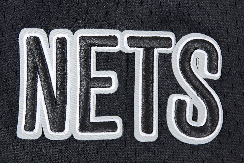 Pro Standard Men's Brooklyn Nets Black Classic Mesh Shorts product image