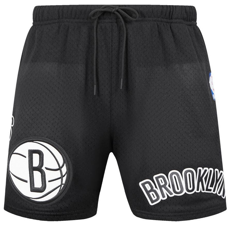 Pro Standard Men's Brooklyn Nets Black Classic Mesh Shorts product image