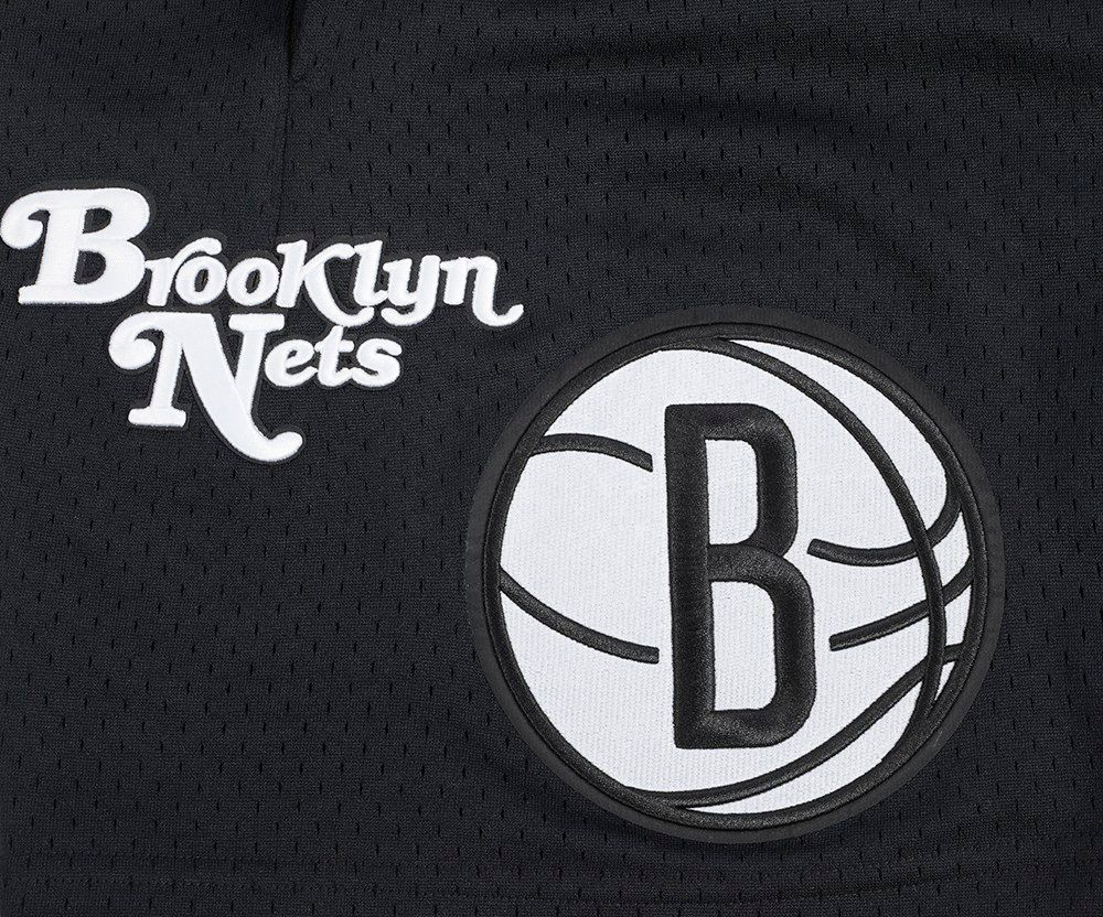 Pro Standard Men's Brooklyn Nets Black Souvenir Mesh Shorts product image