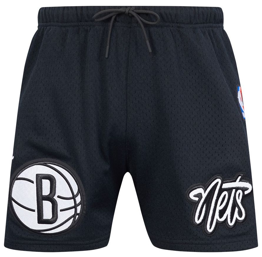 Pro Standard Men's Brooklyn Nets Black Souvenir Mesh Shorts product image