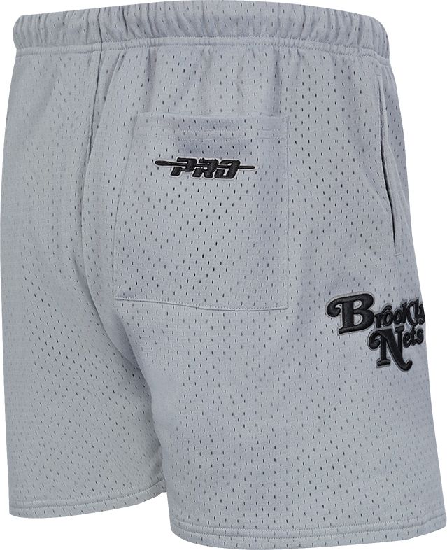 Pro Standard Men's Brooklyn Nets Gray Souvenir Mesh Shorts product image