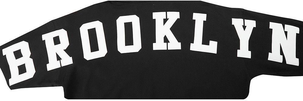 Pro Standard Men's Brooklyn Nets Black Wingspan Drop Shoulder Hoodie product image