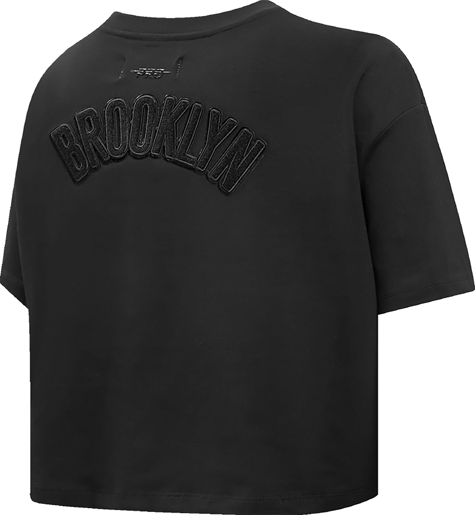 Pro Standard Women's Brooklyn Nets Black Boxy T-Shirt product image