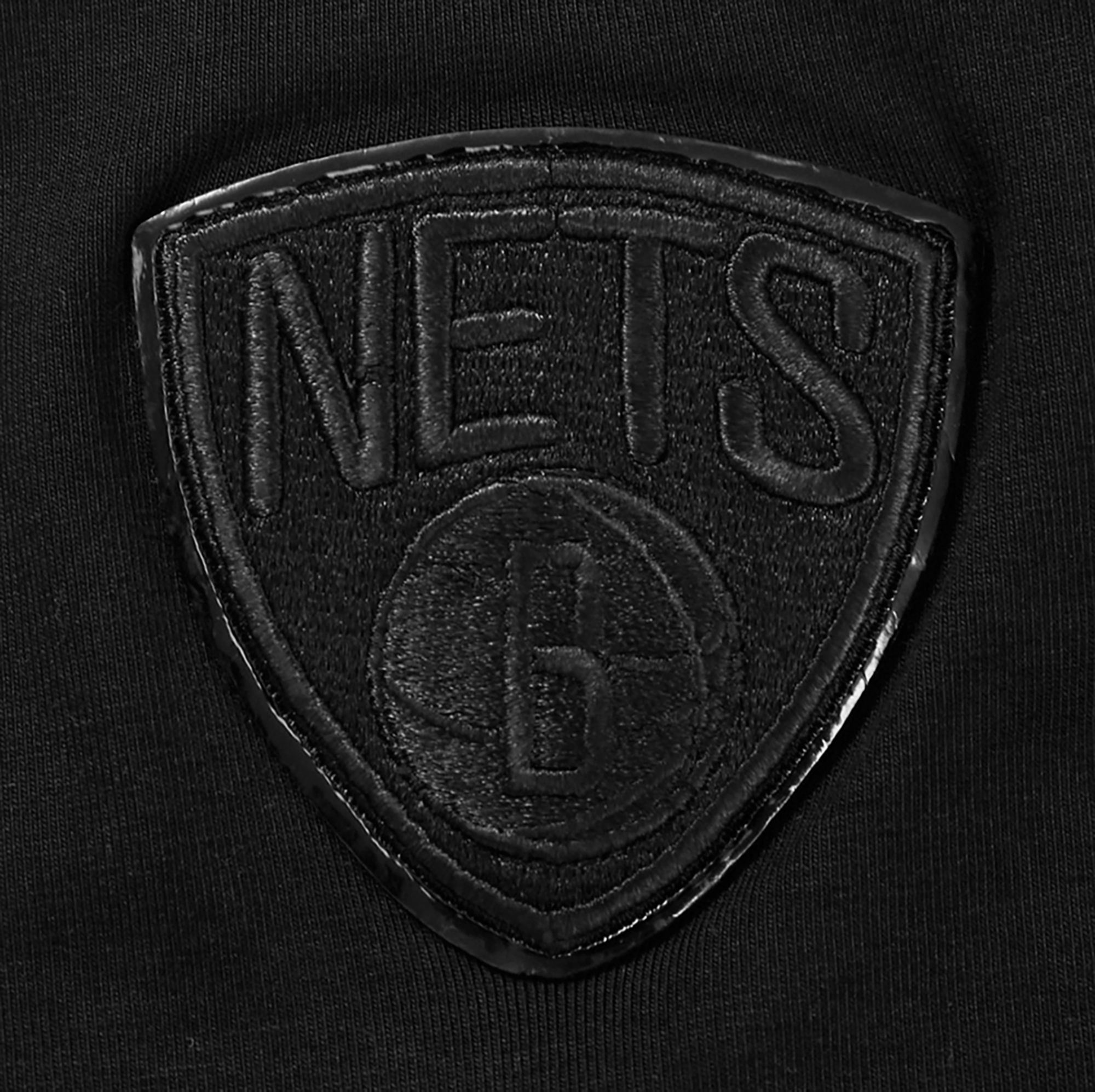 Pro Standard Women's Brooklyn Nets Black Boxy T-Shirt product image