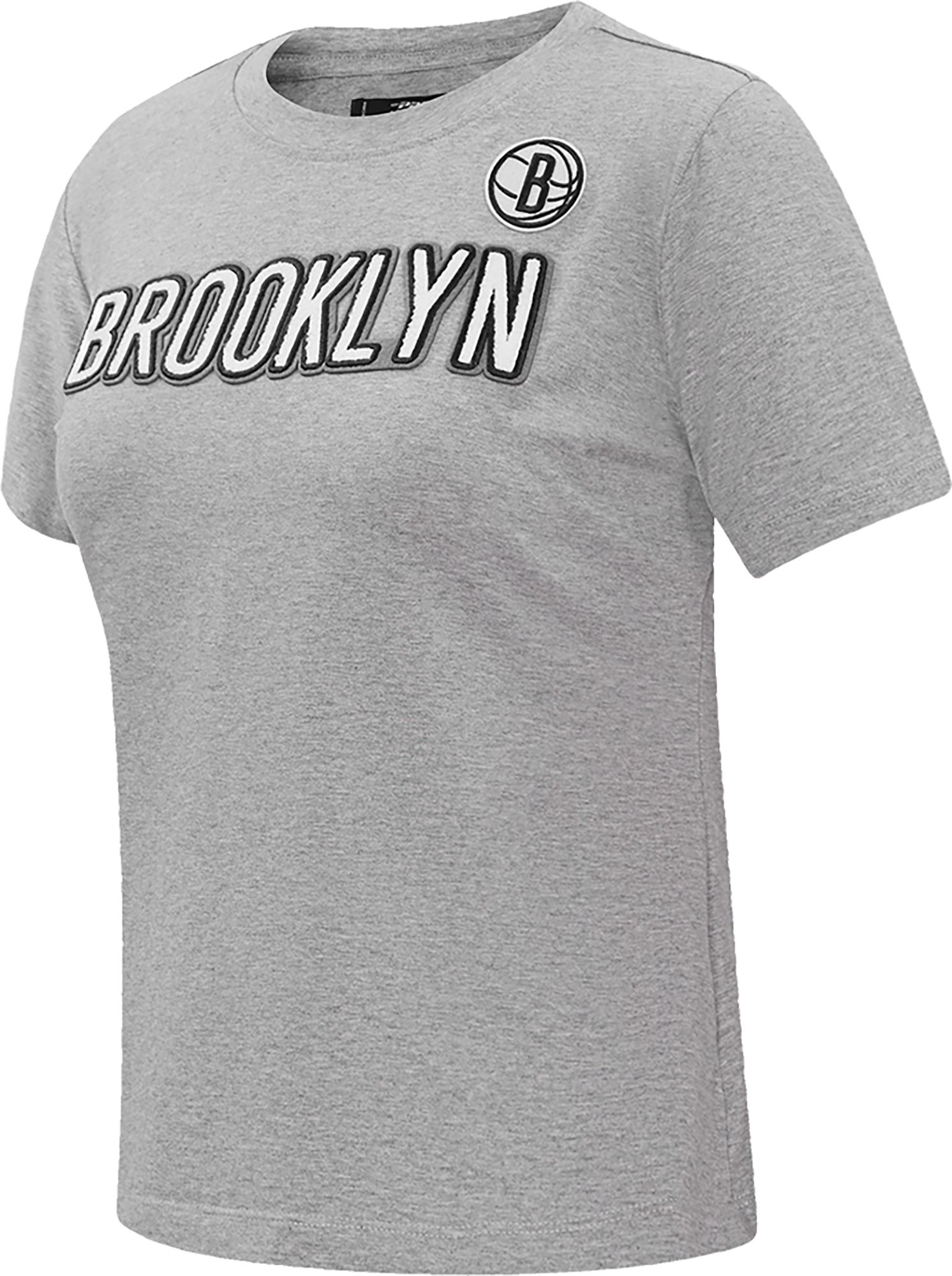 Pro Standard Women's Brooklyn Nets Grey Slim Fit T-Shirt product image