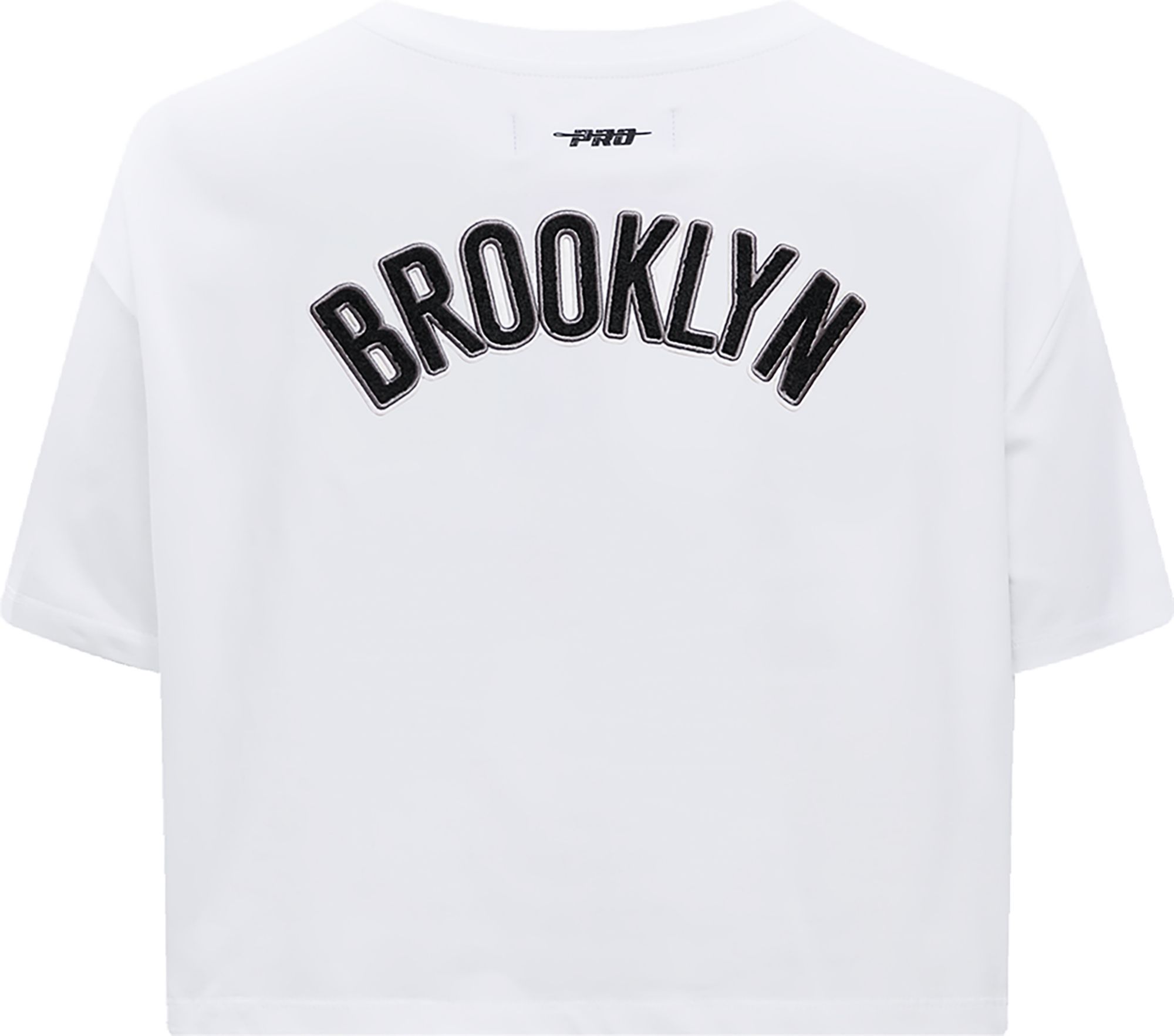 Pro Standard Women's Brooklyn Nets White Boxy T-Shirt product image